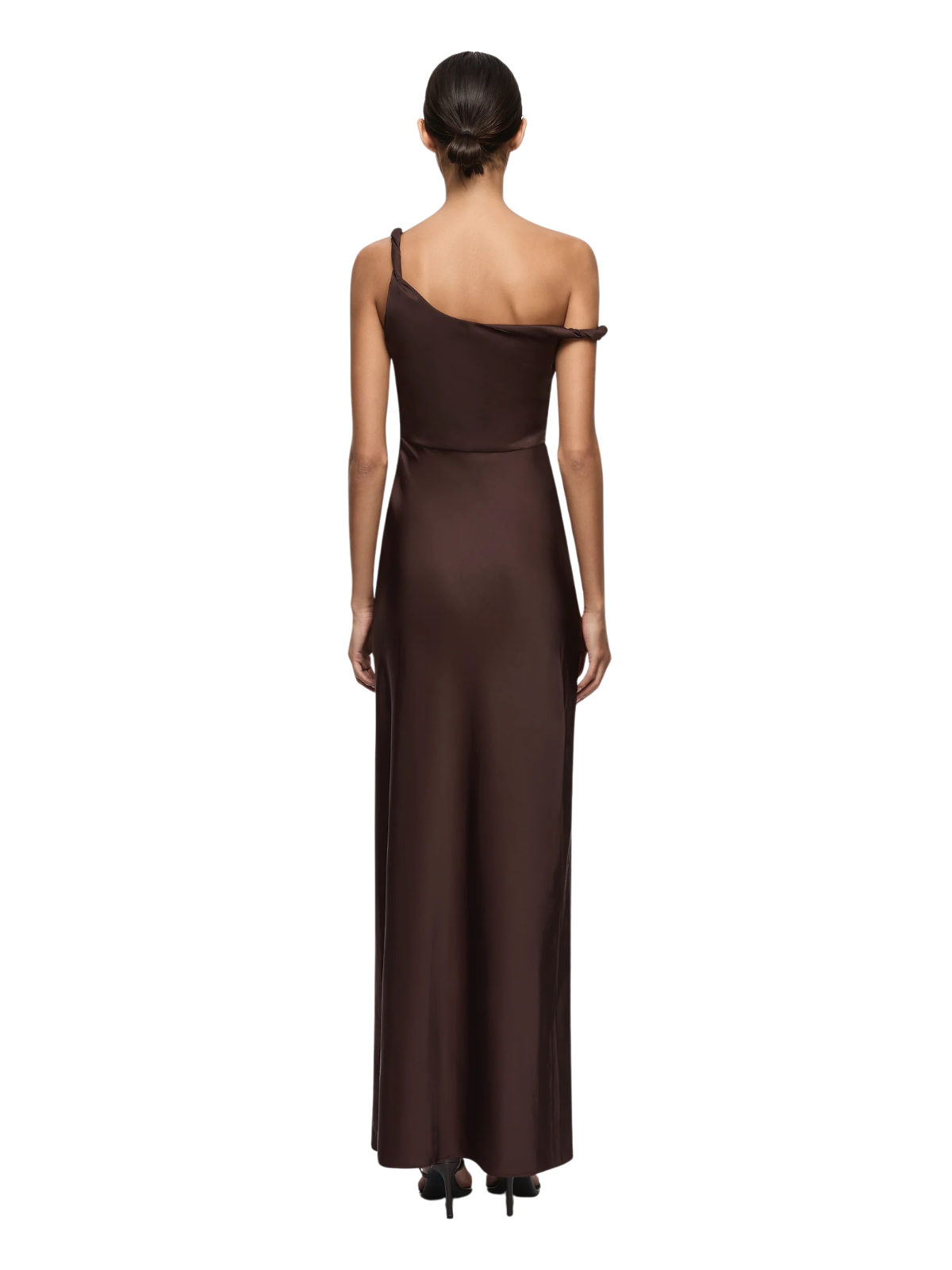 Lunetta Twist Dress - Chocolate