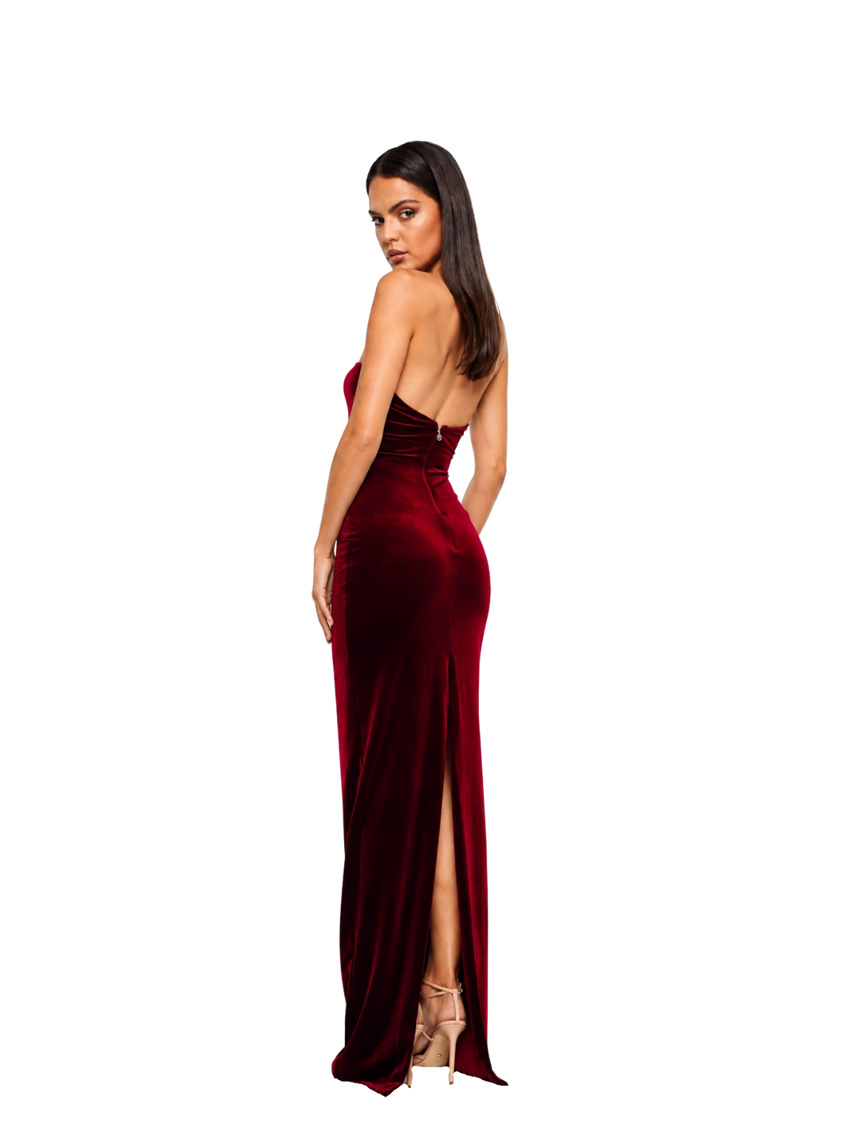 Majesty Gown - Wine