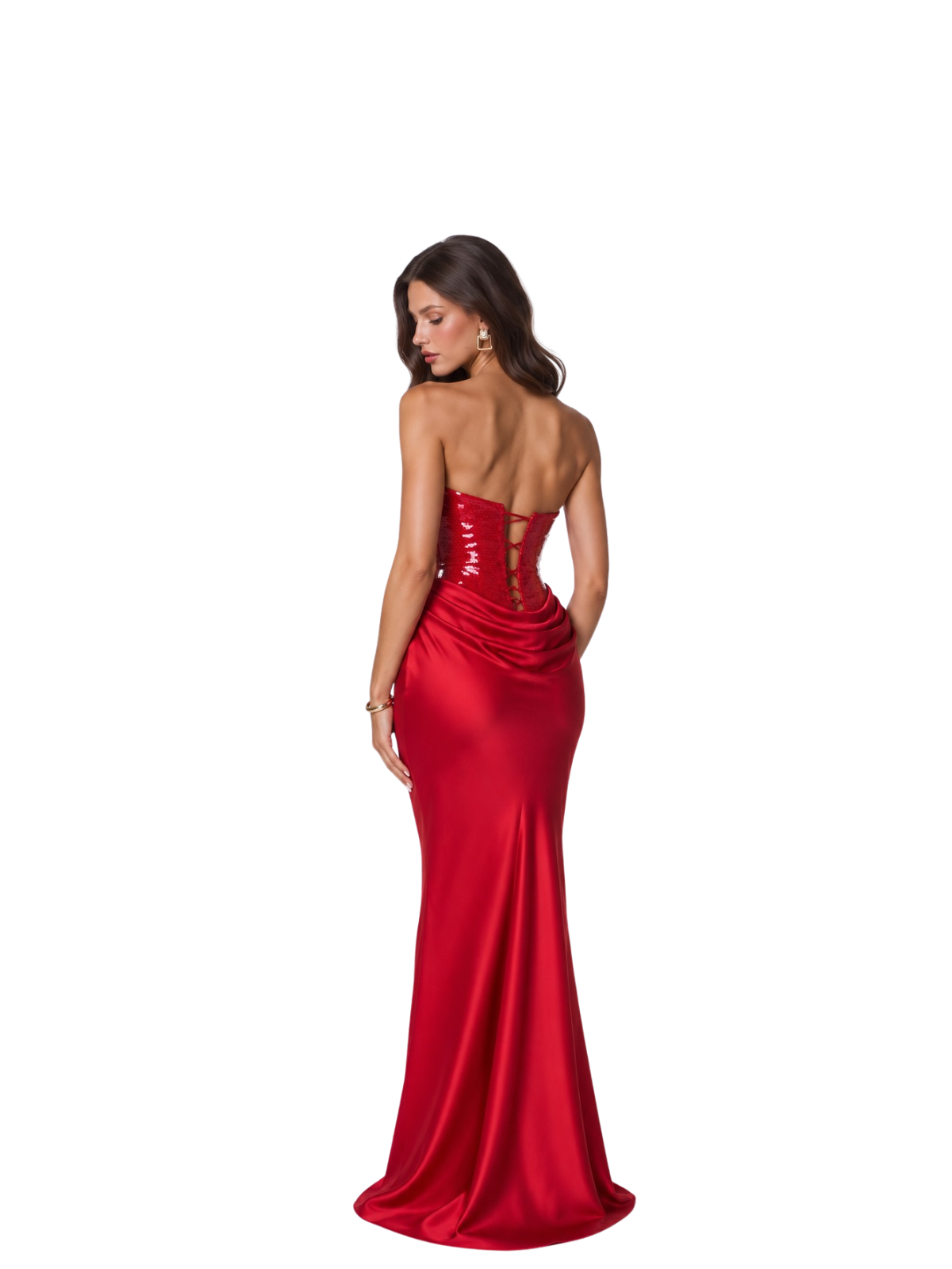 Sabine Gown - Red