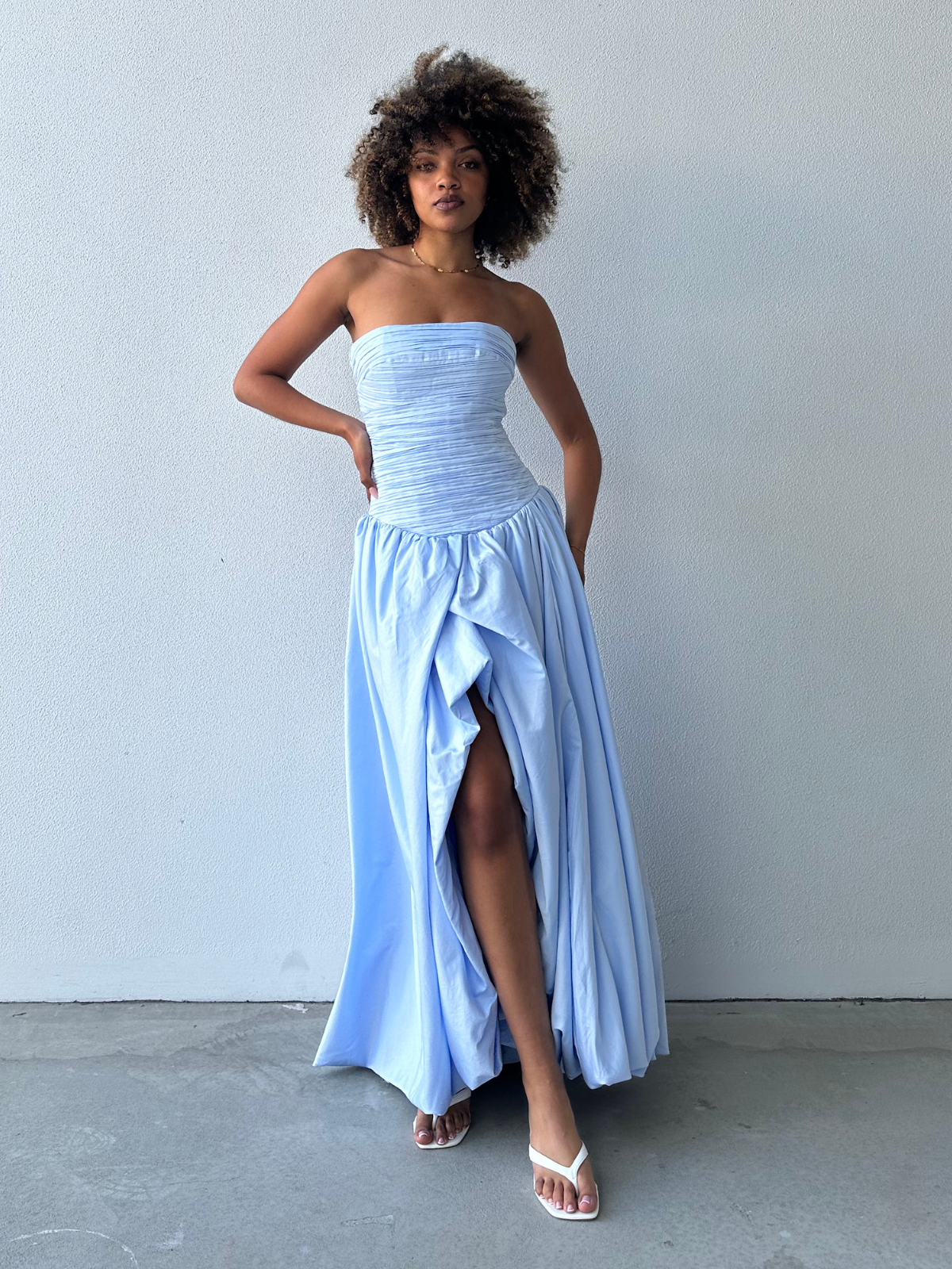AJE | Bubble Gown - Blue | Loan That Label AJE | Bubble Gown - Blue | Loan That Label