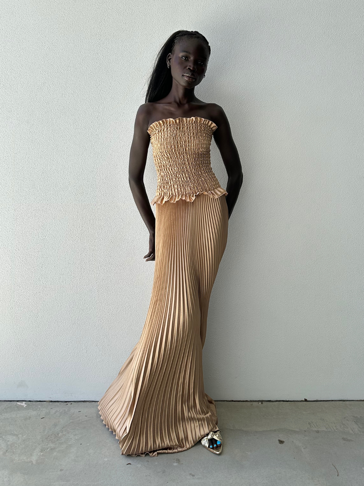 L'IDEE | Maya Gown - Gold