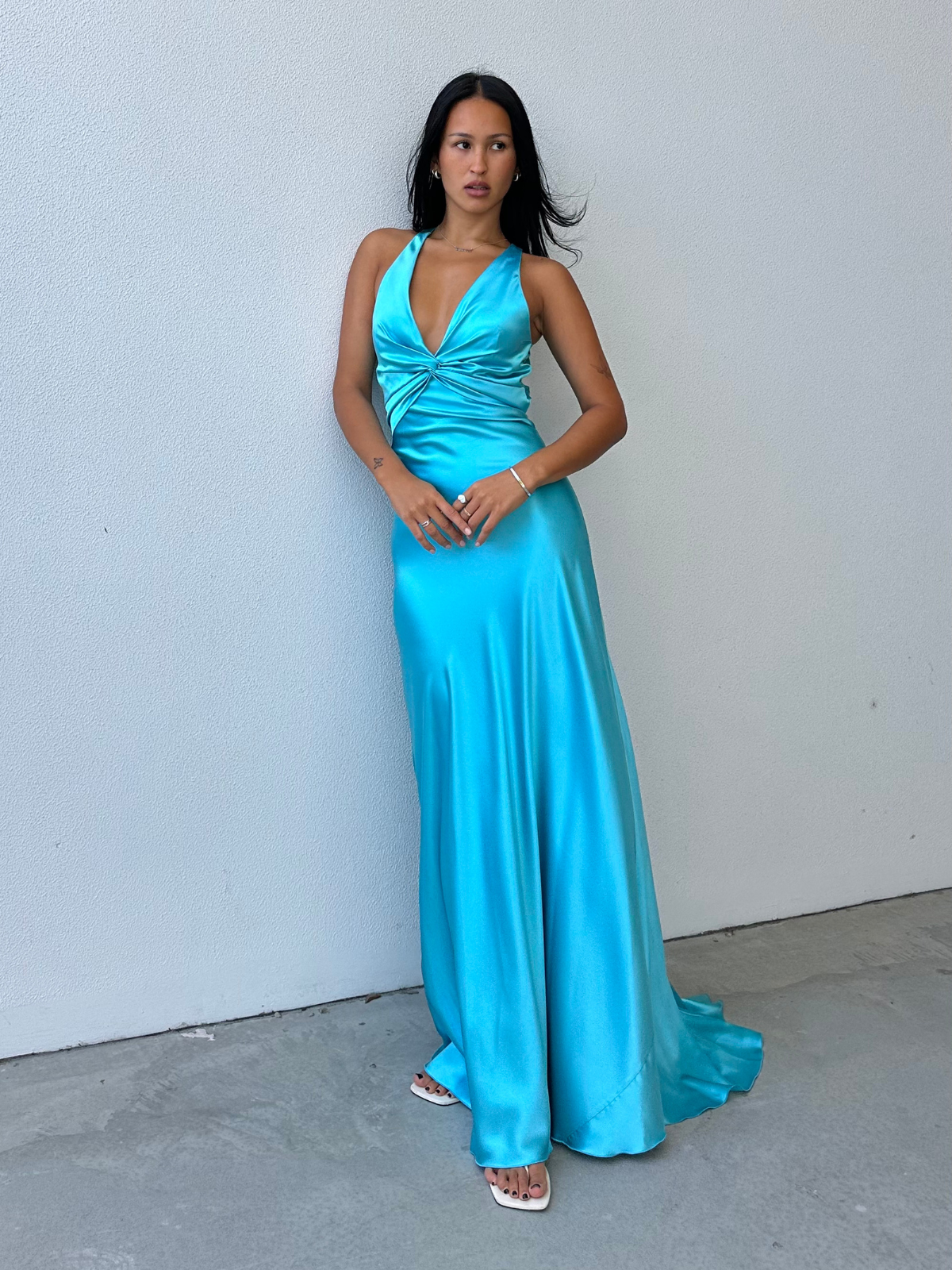 Ruth Gown - Aqua