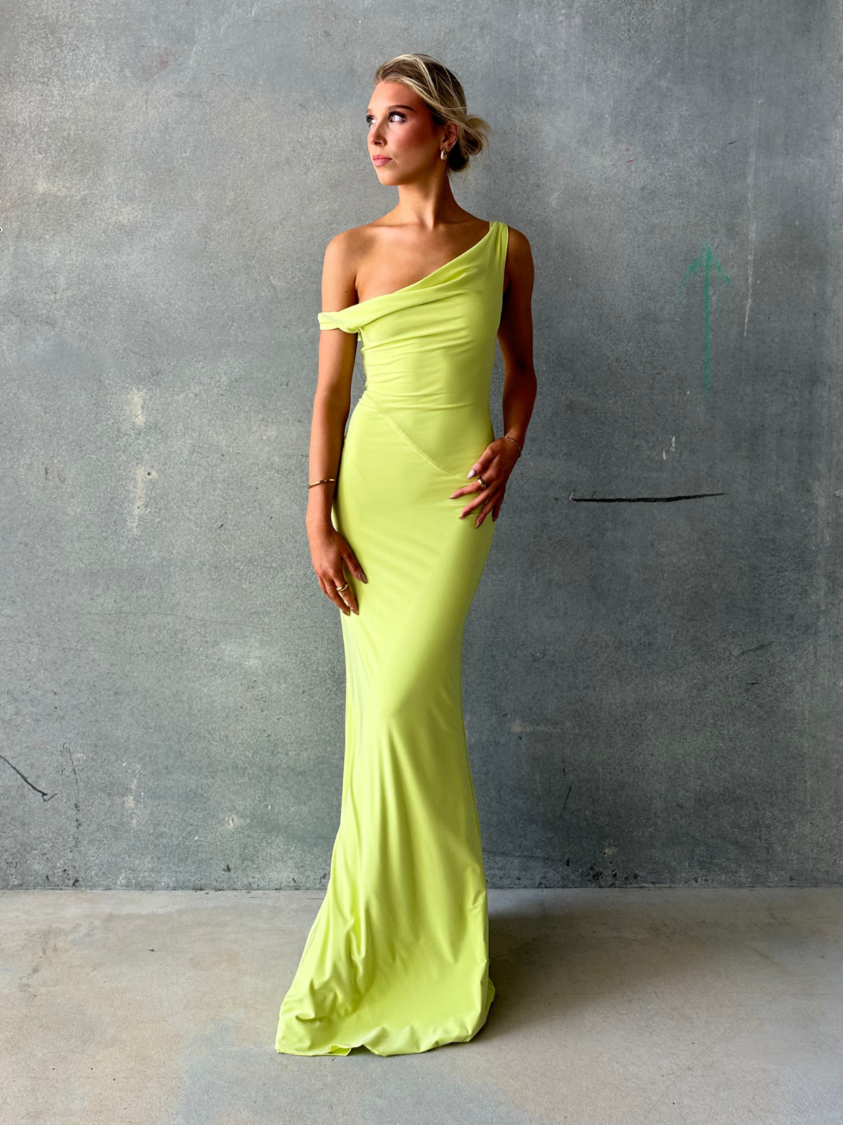 Bettina Gown - Lime