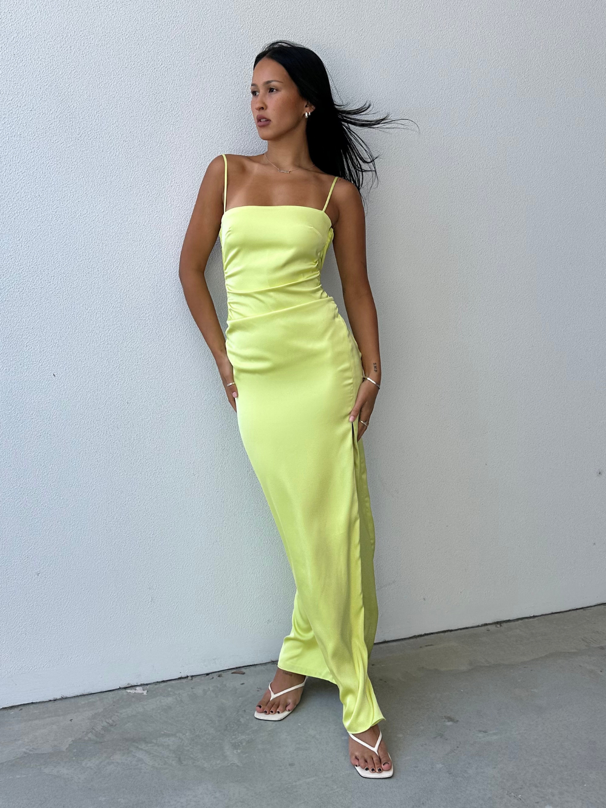 Kiri Gown - Lime