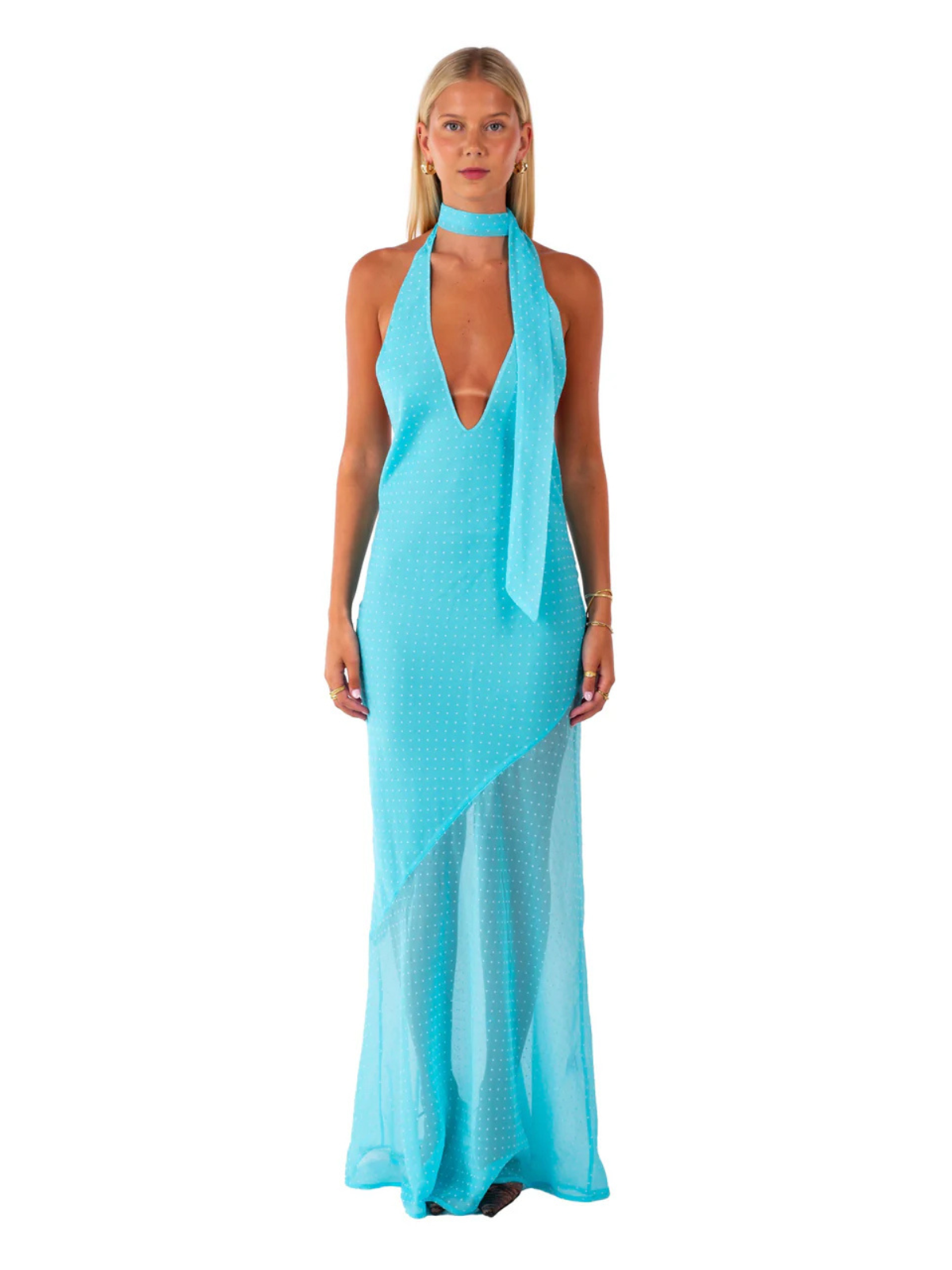 Jasmine Maxi - Blue
