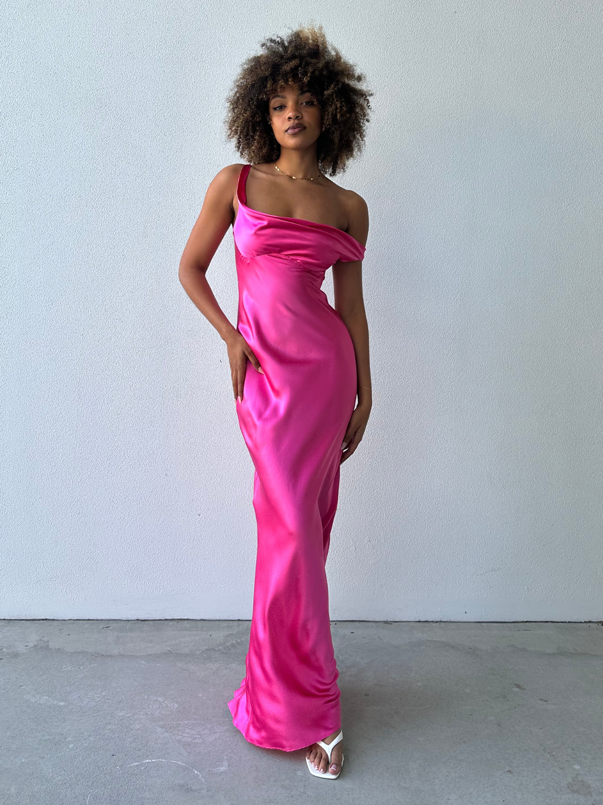 Natalie Rolt | Monika Gown - Pink | Loan That Label