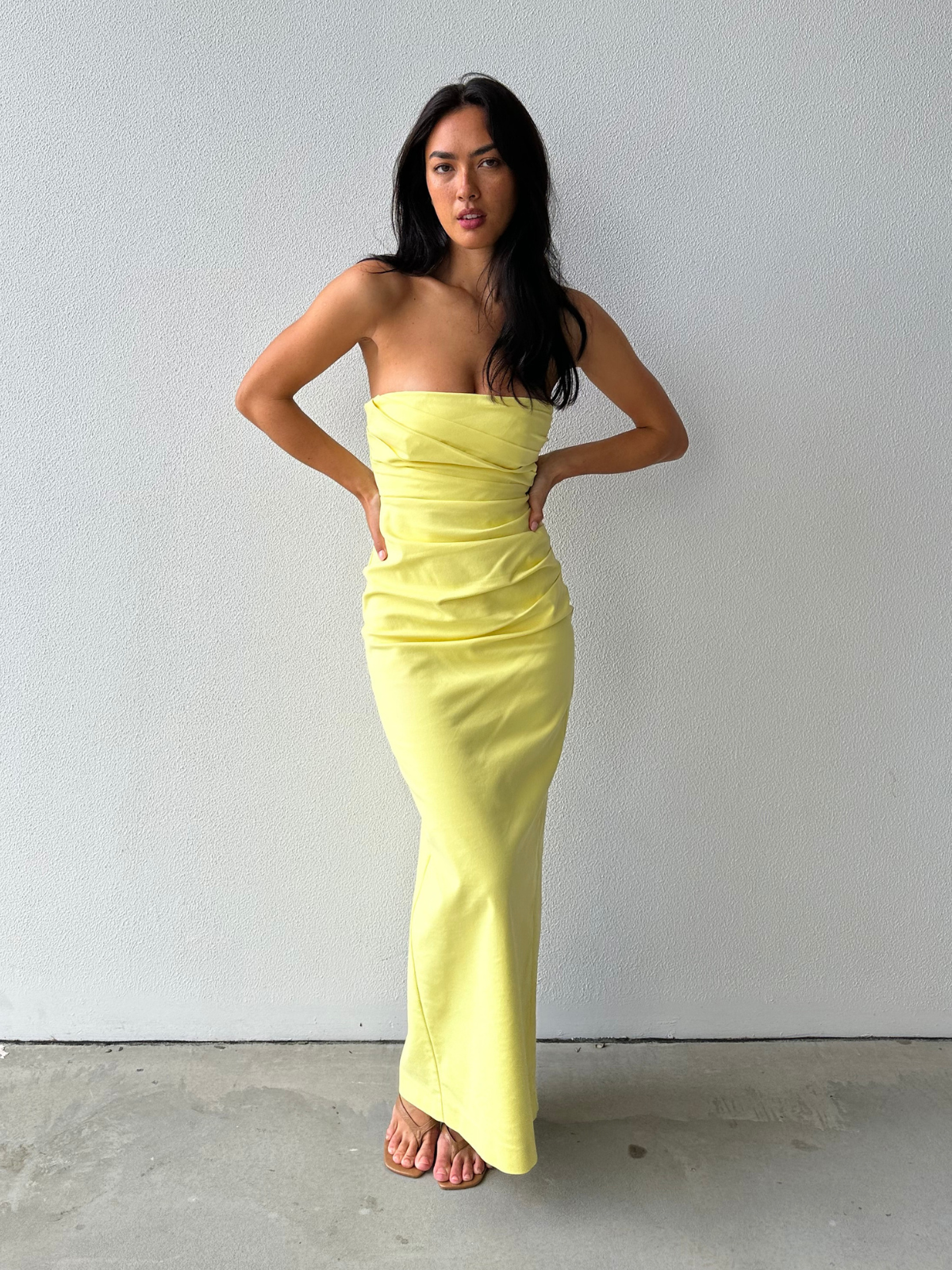 Lani Gown - Lemon