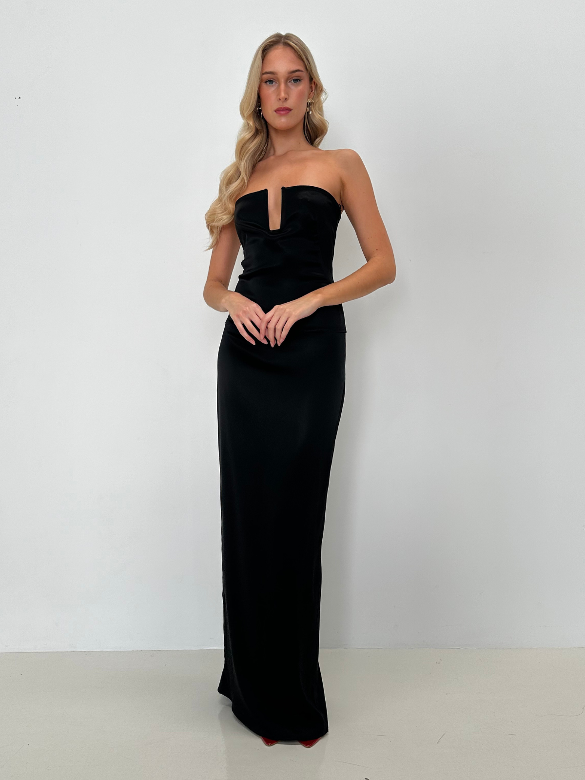 Natalie Rolt Agnes Gown Black