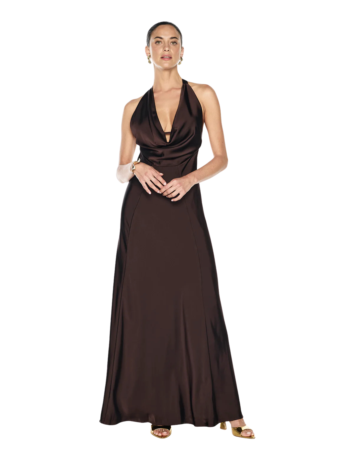 MANNING CARTELL | Charmed Cowl Dress - Brown