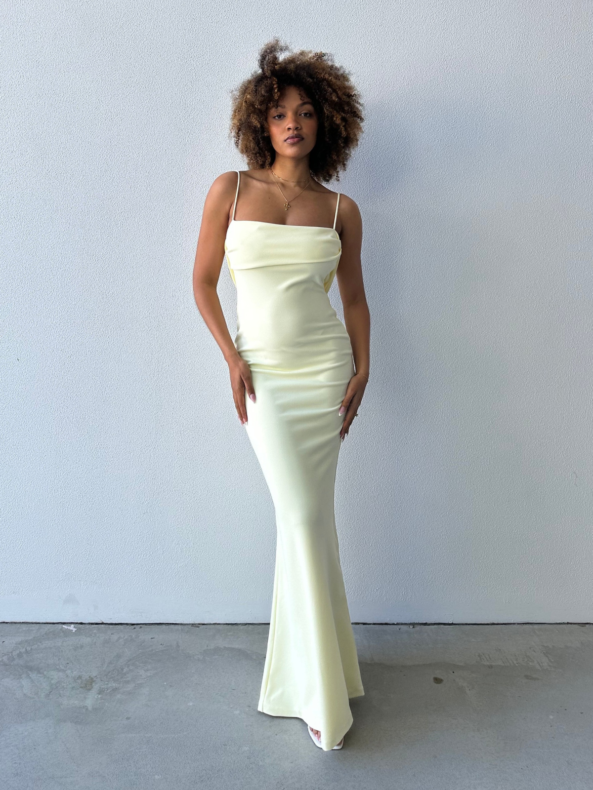 Havilland Gown - Lemon
