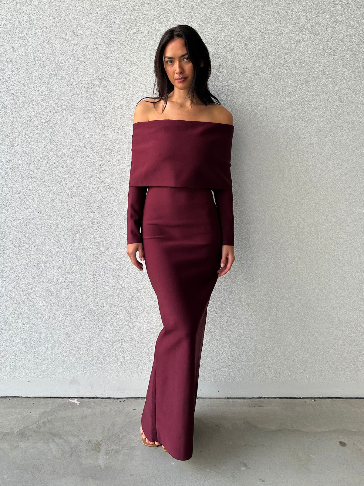 Therese Dress - Wine