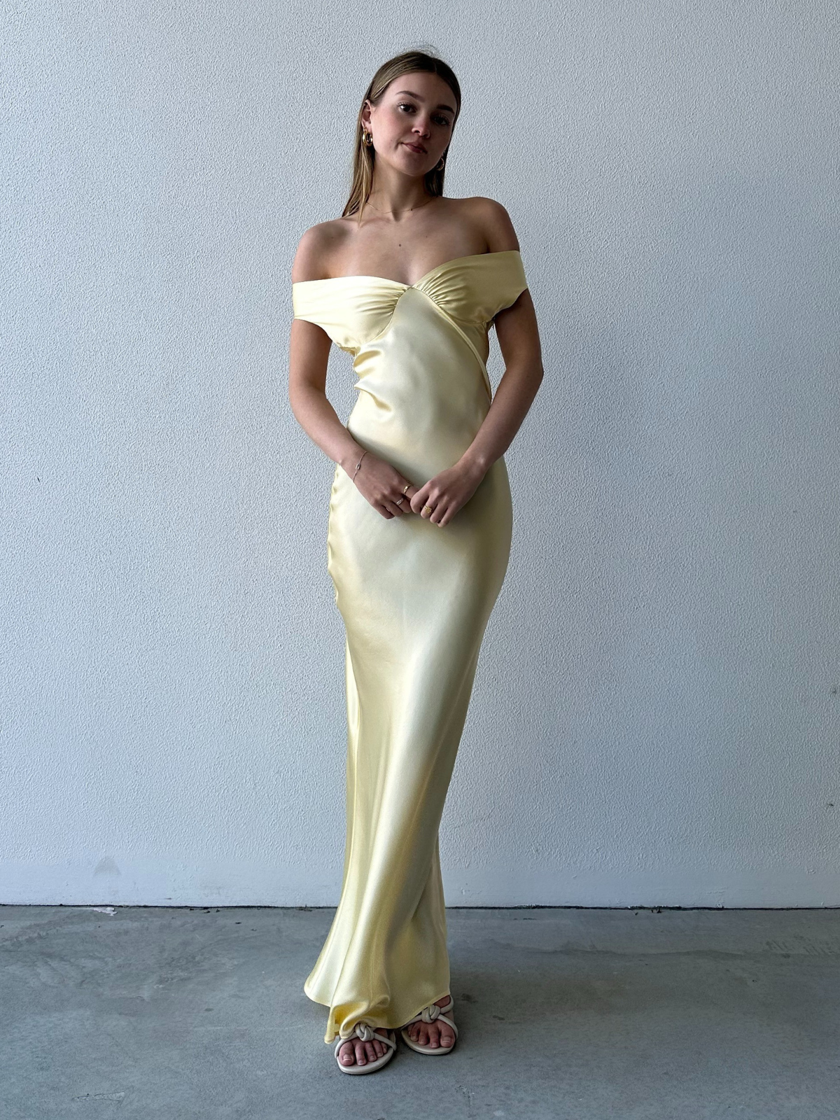 Bridget Gown - Lemon