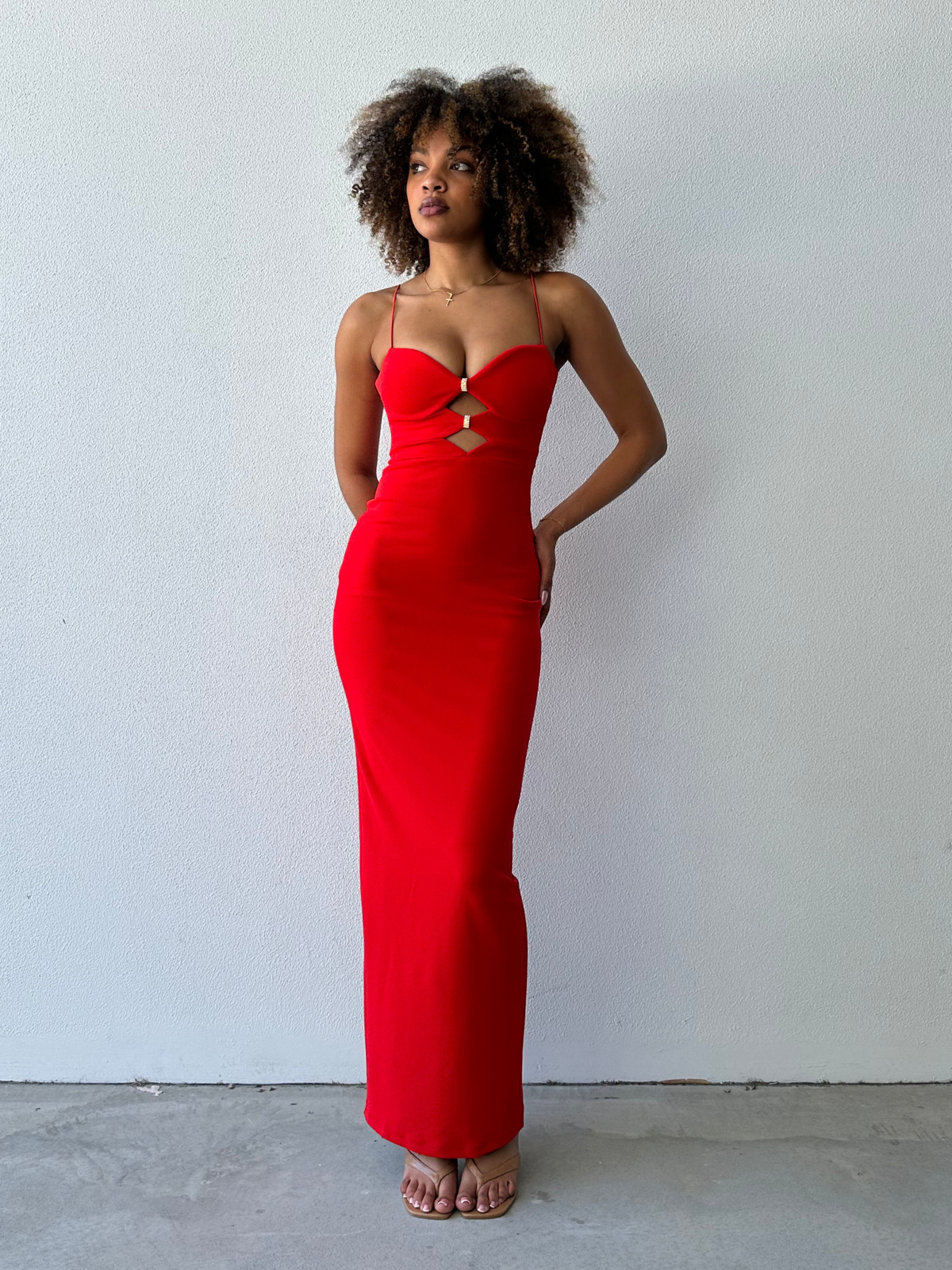 Muse Gown - Red