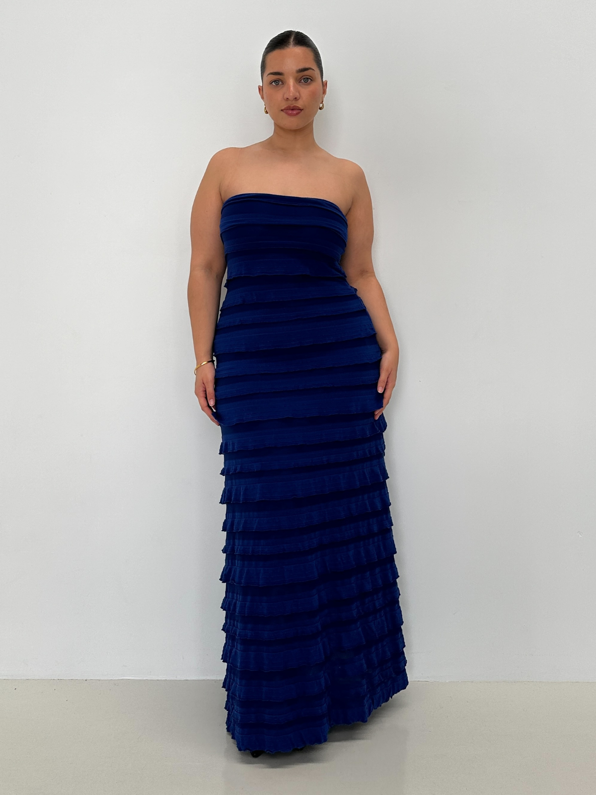 Sasha Drake | Maddison Gown - Navy | Loan That Label