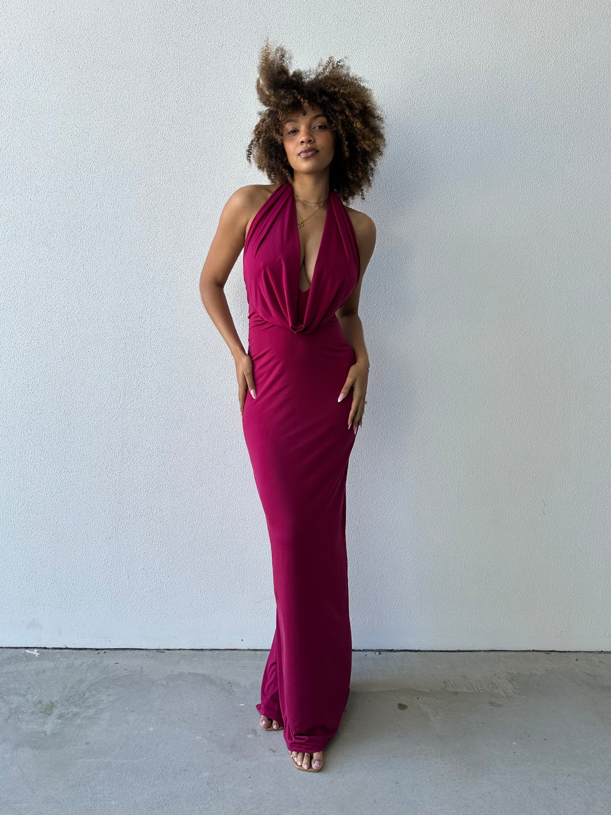 Element Gown - Magenta