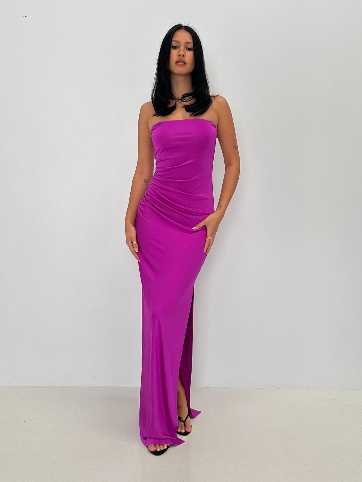 Susana Monaco | Susana Gown - Purple | Loan That Label