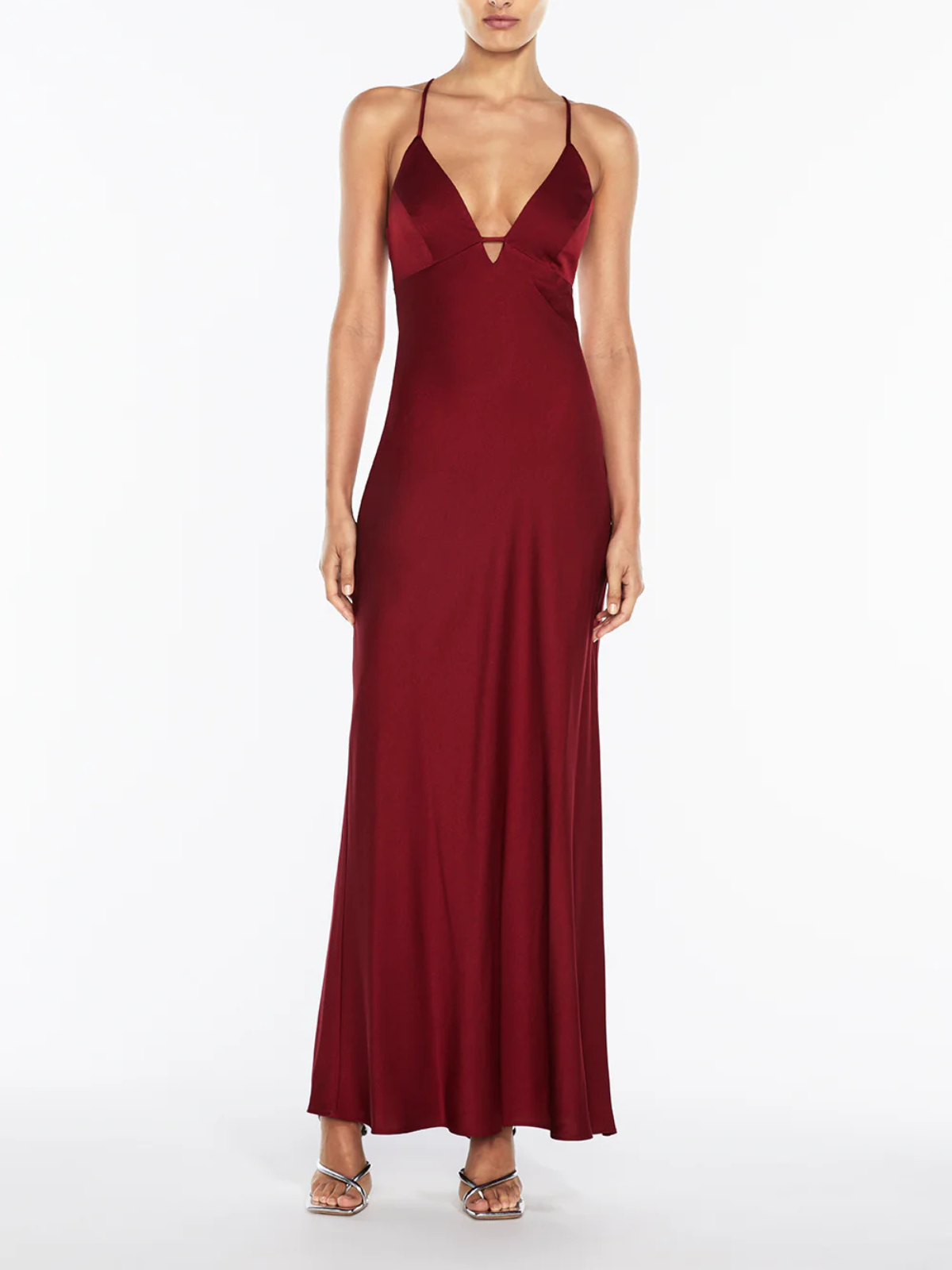 Shine Dress - Wine