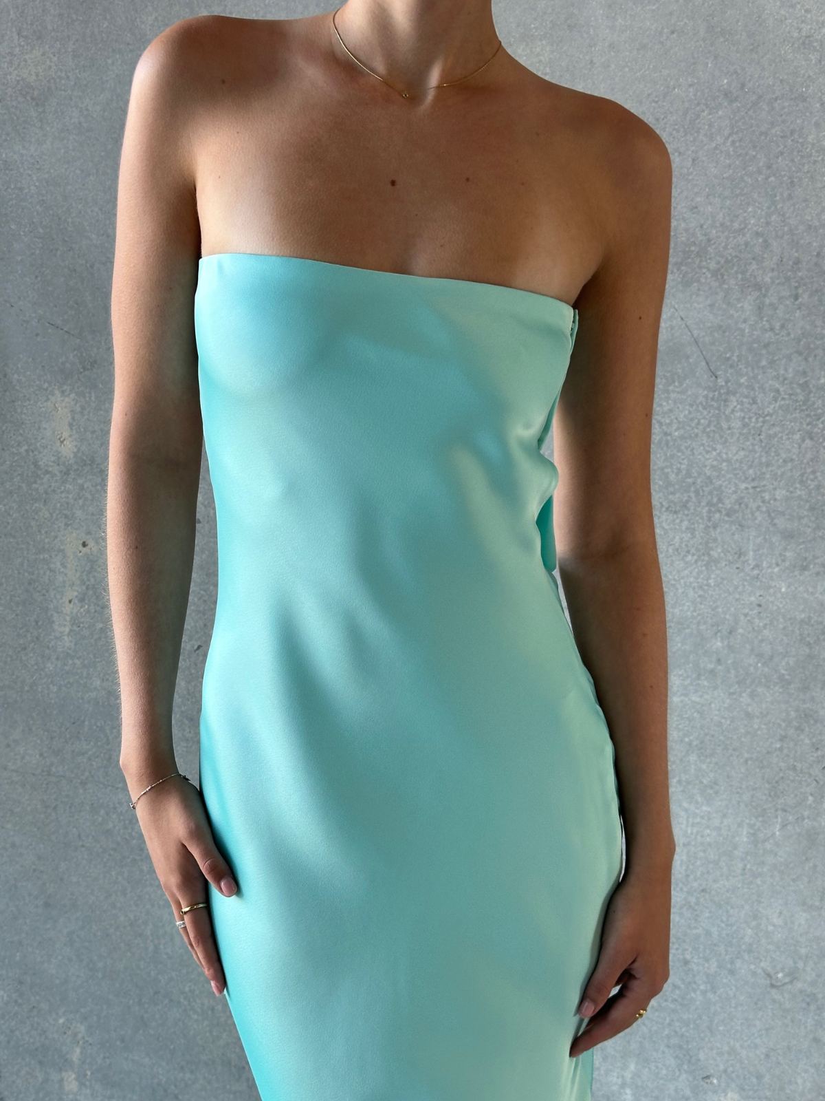 Indra Dress - Aqua