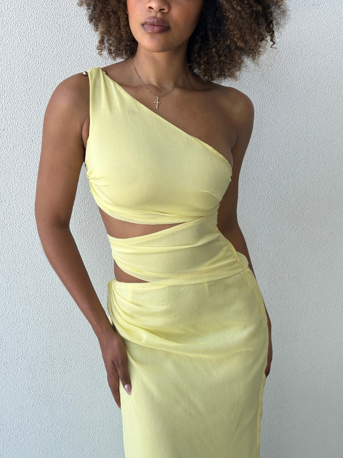 Aurea Dress - Lemon