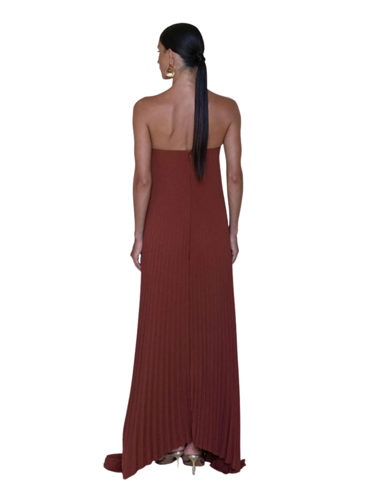 Black Tie Gown - Rust