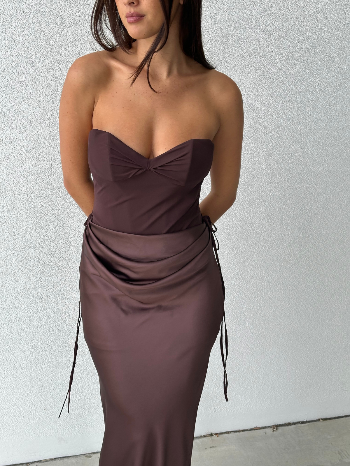 Sloane Gown - Brown