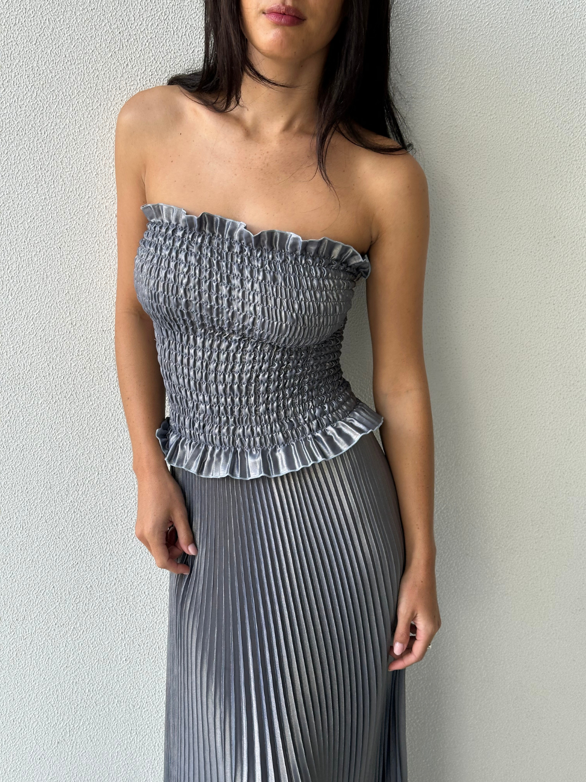 Maya Gown - Steel