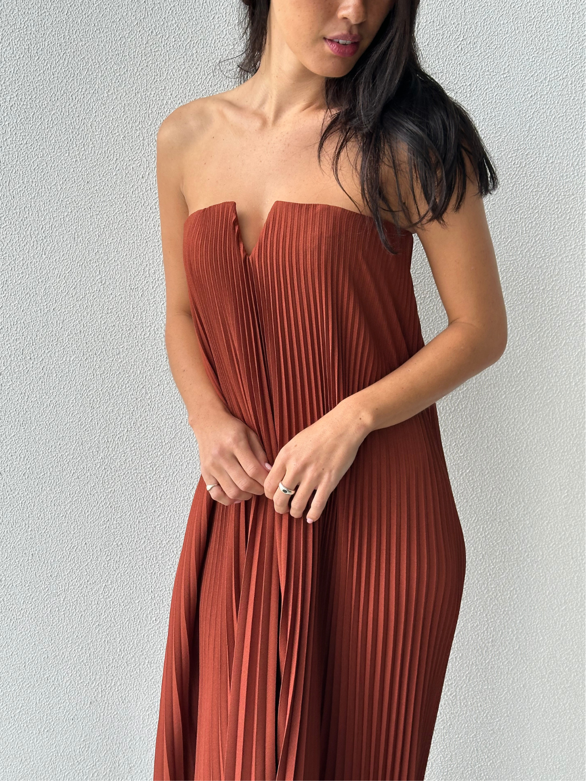 Black Tie Gown - Rust