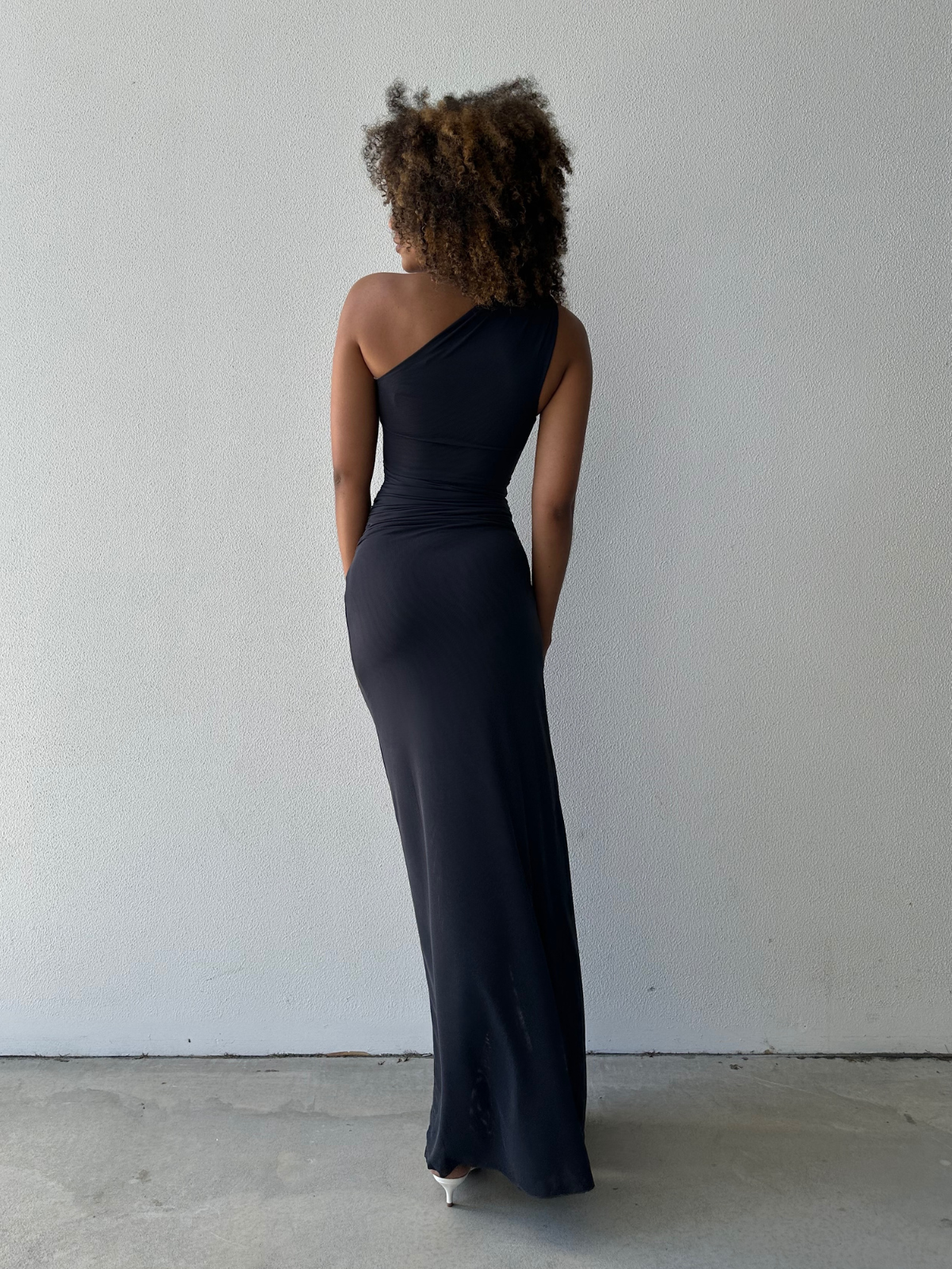 Viola Dress - Charcoal