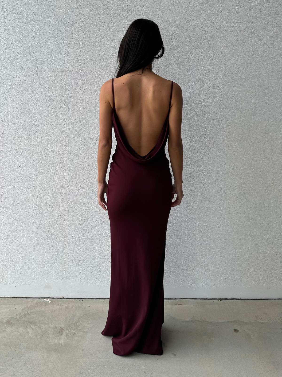 Havilland Gown - Wine