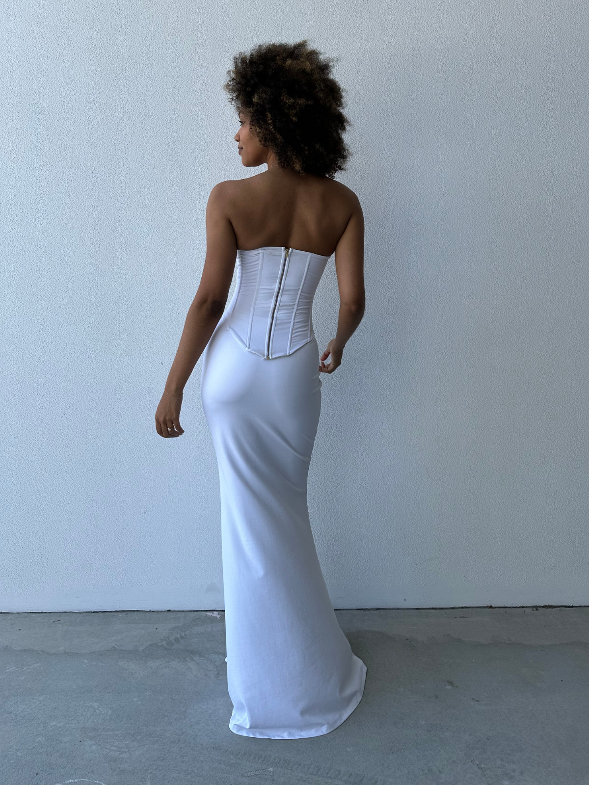 Louie Gown - White