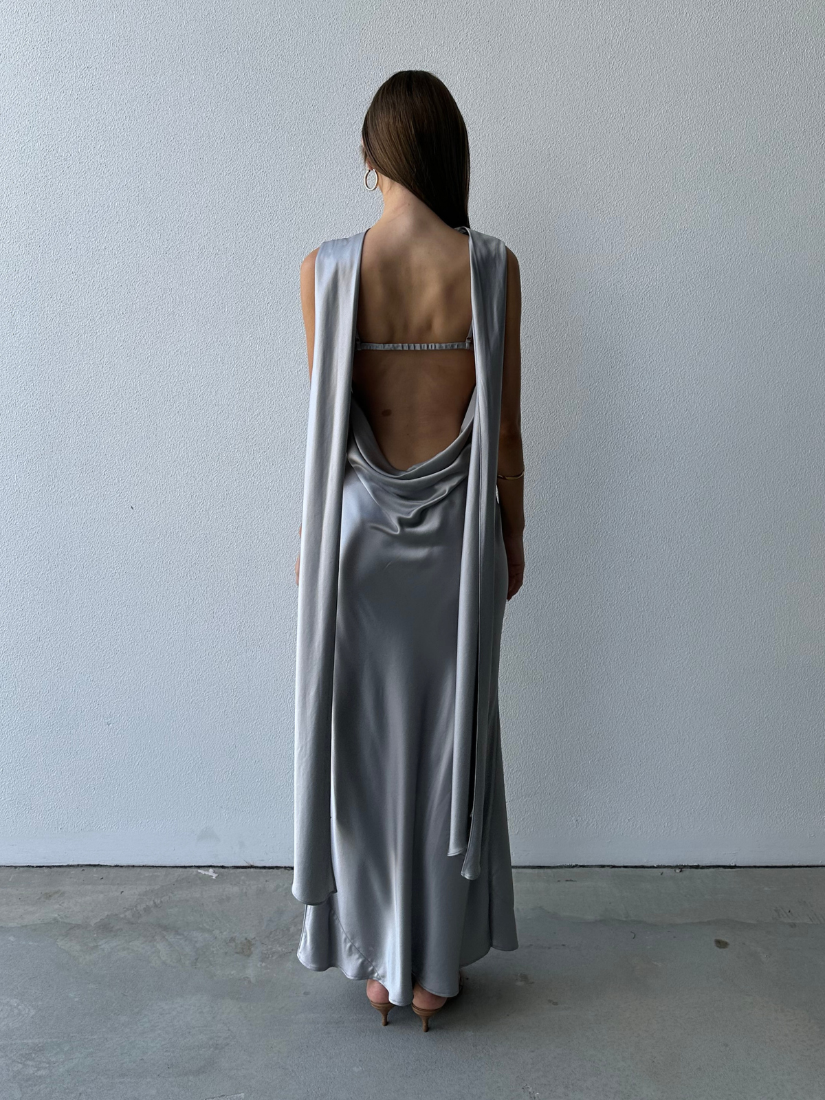 Fleeden Gown - Silver