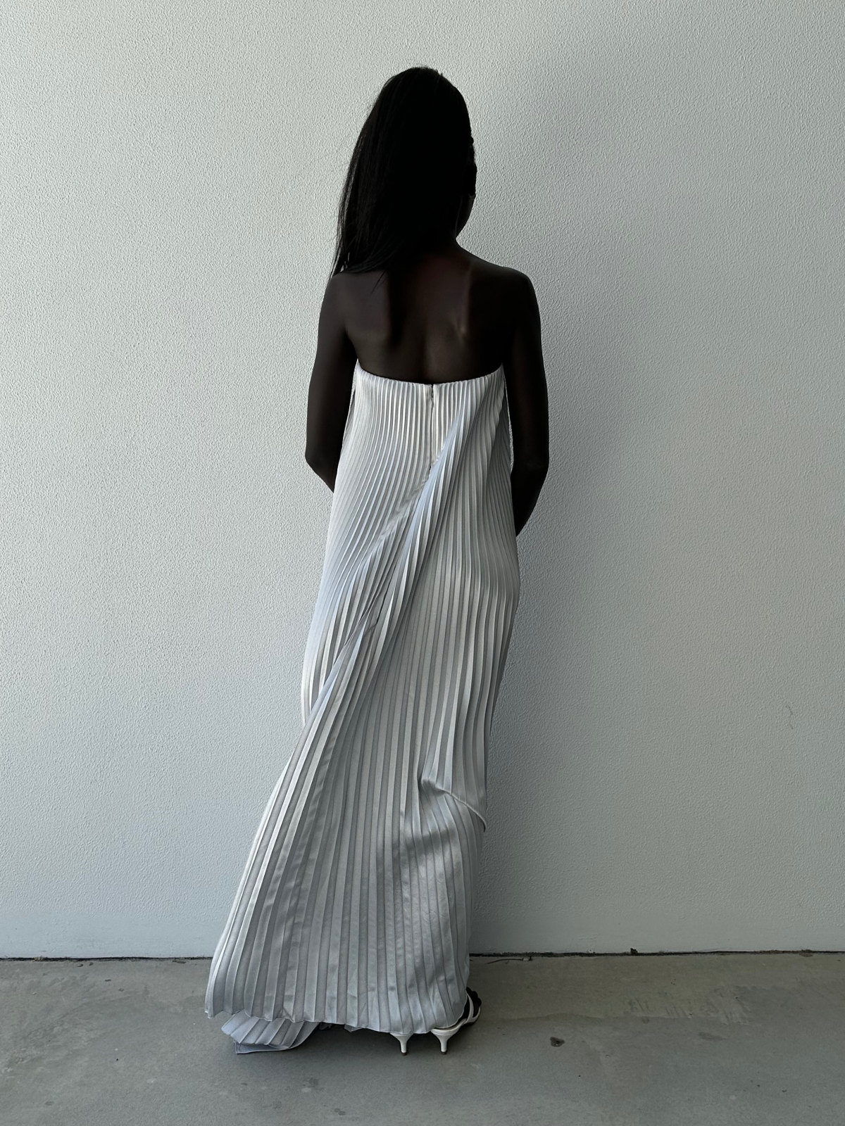 Black Tie Gown - Silver