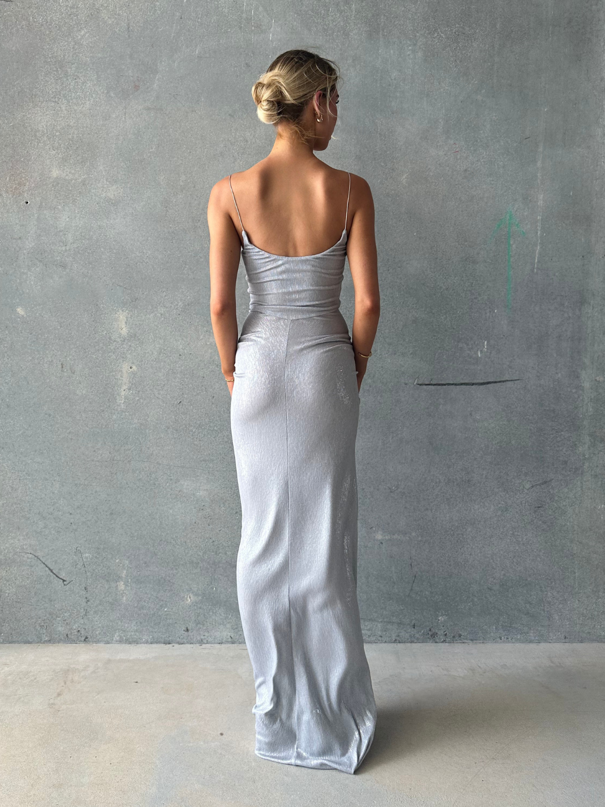 Allora Gown - Silver