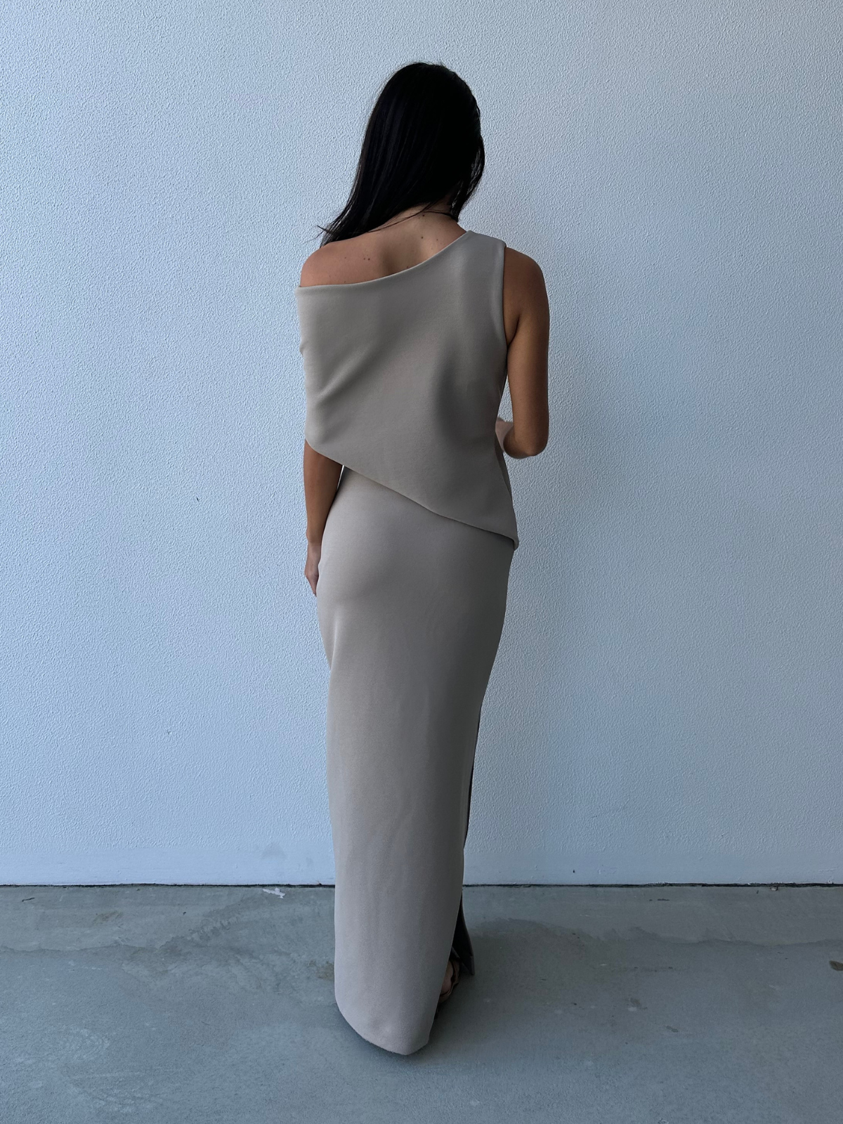 Whitley Dress - Stone