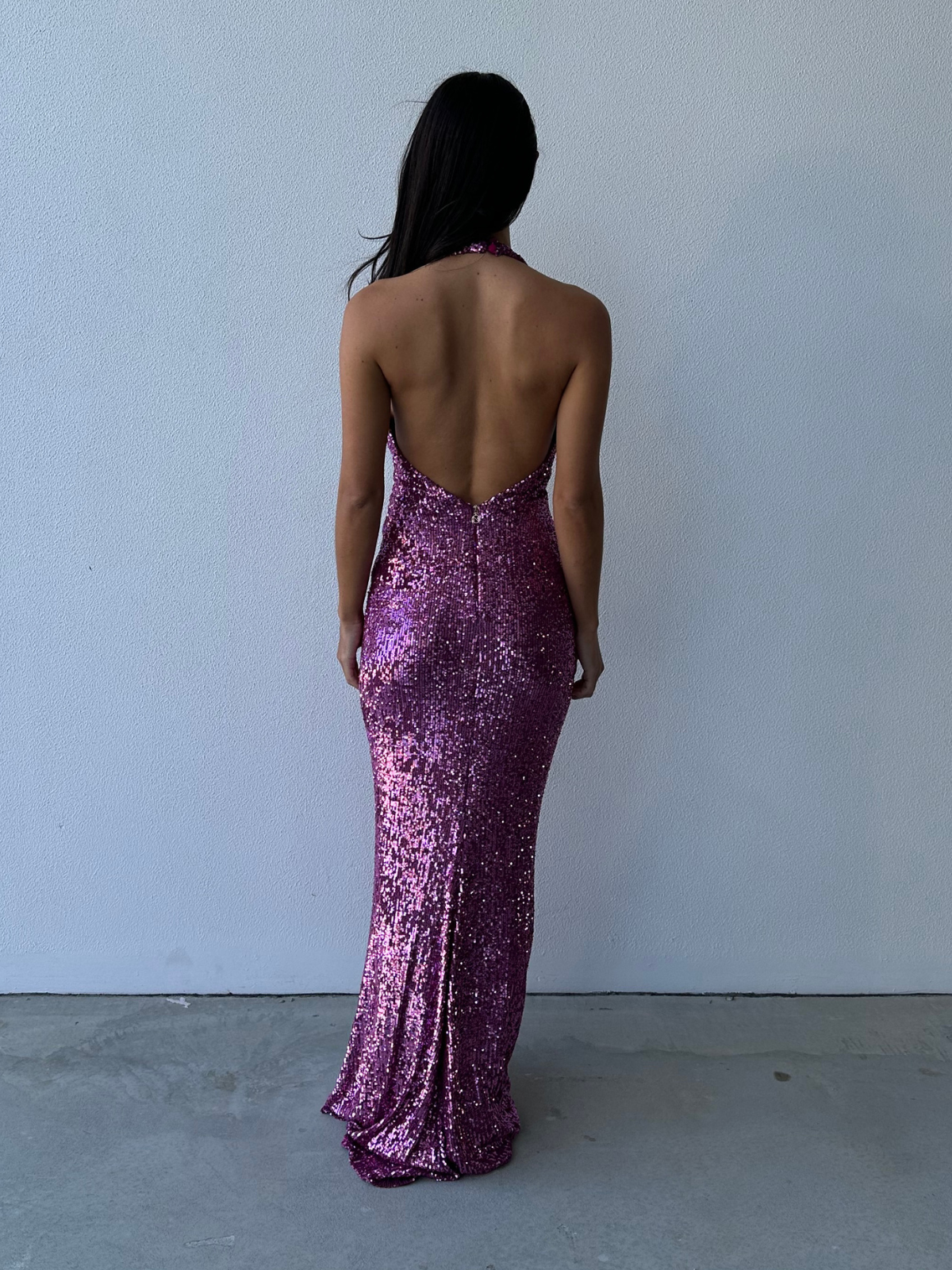 Rosalia Gown - Magenta