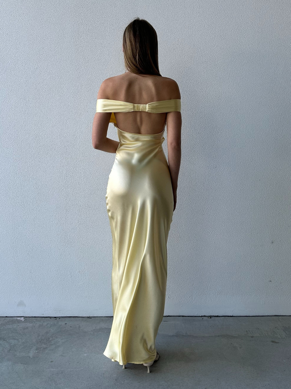 Bridget Gown - Lemon
