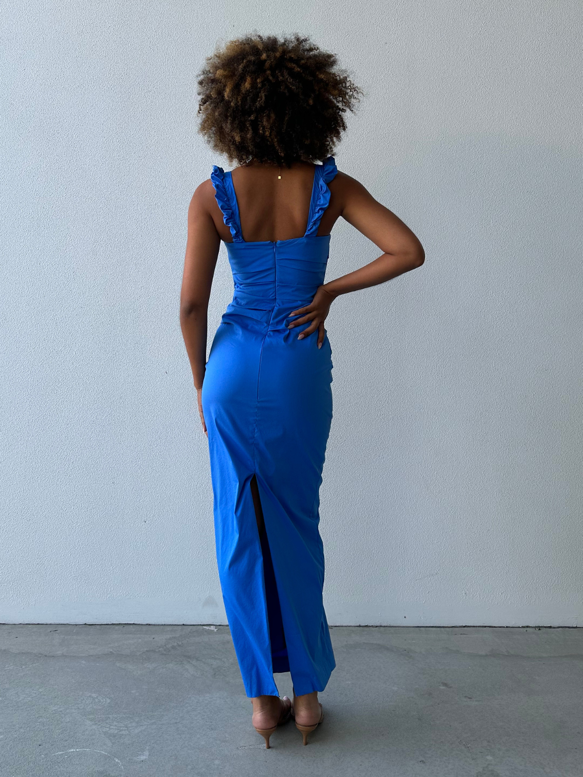 Balconette Gown - Cobalt