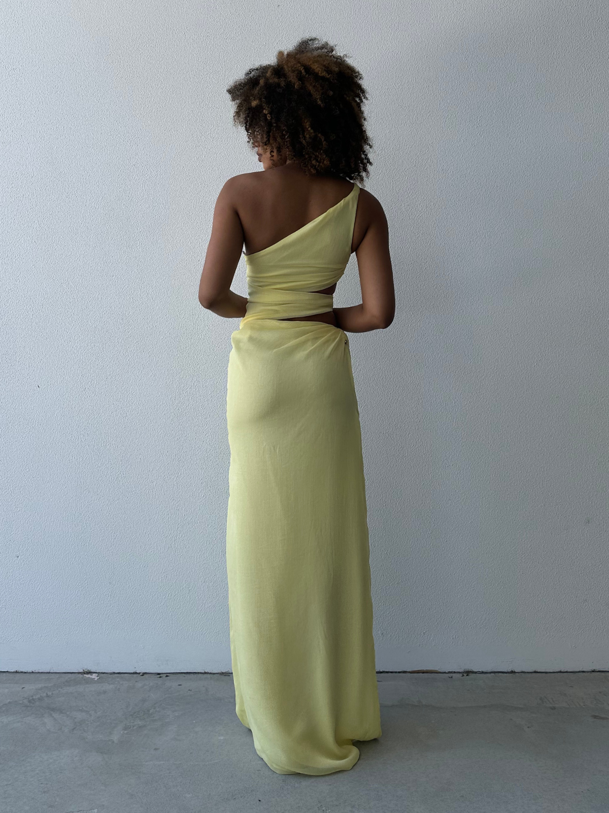 Aurea Dress - Lemon