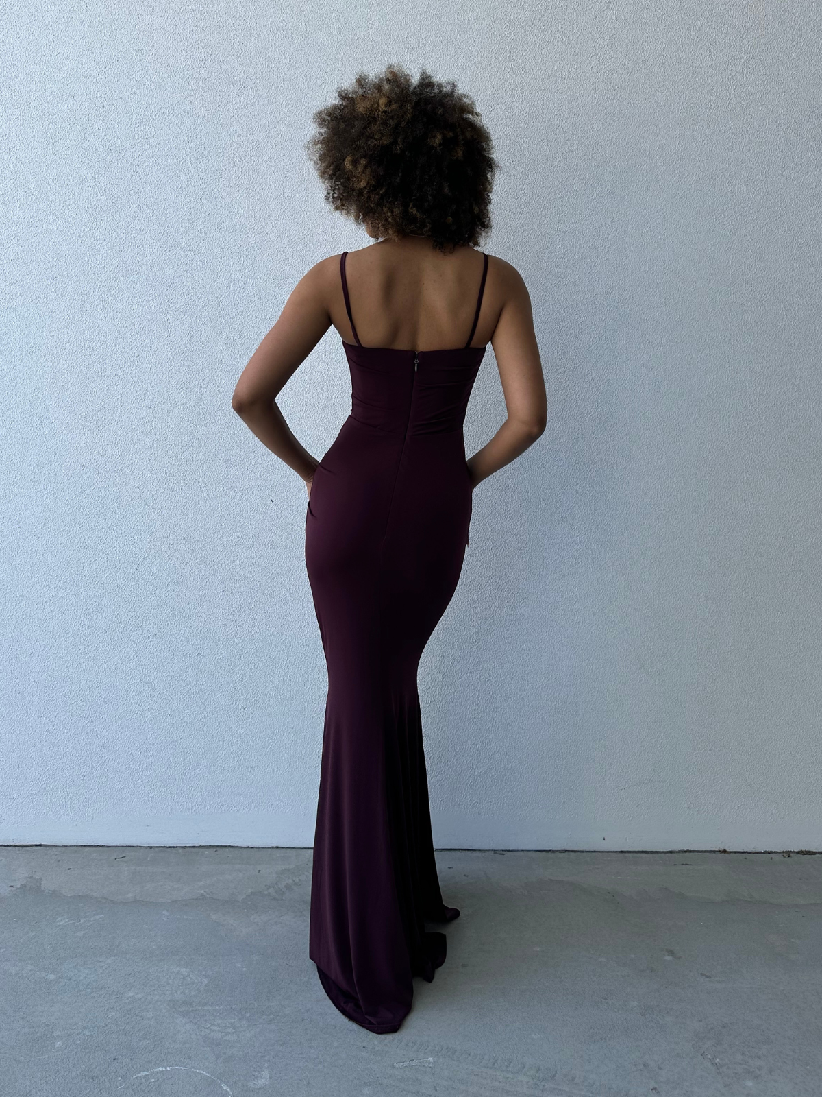 Milena Maxi - Plum