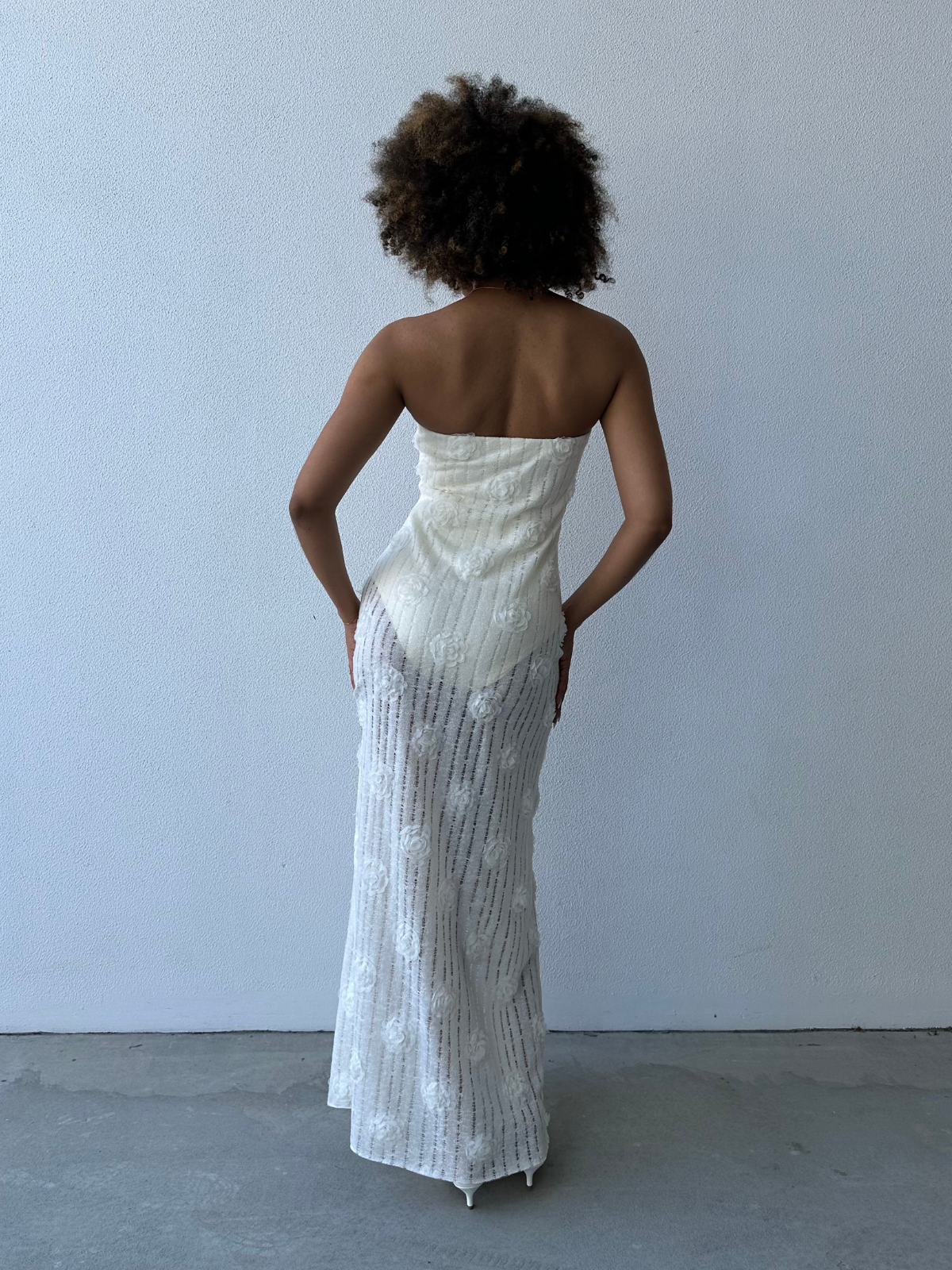 Amelie Dress - Ivory