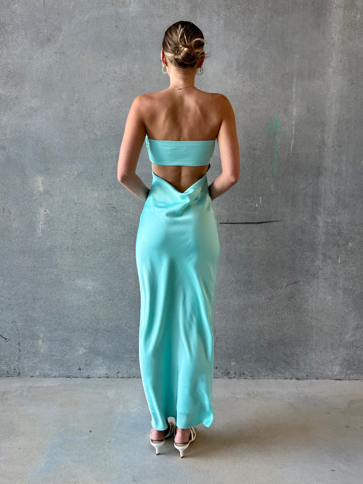 Indra Dress - Aqua