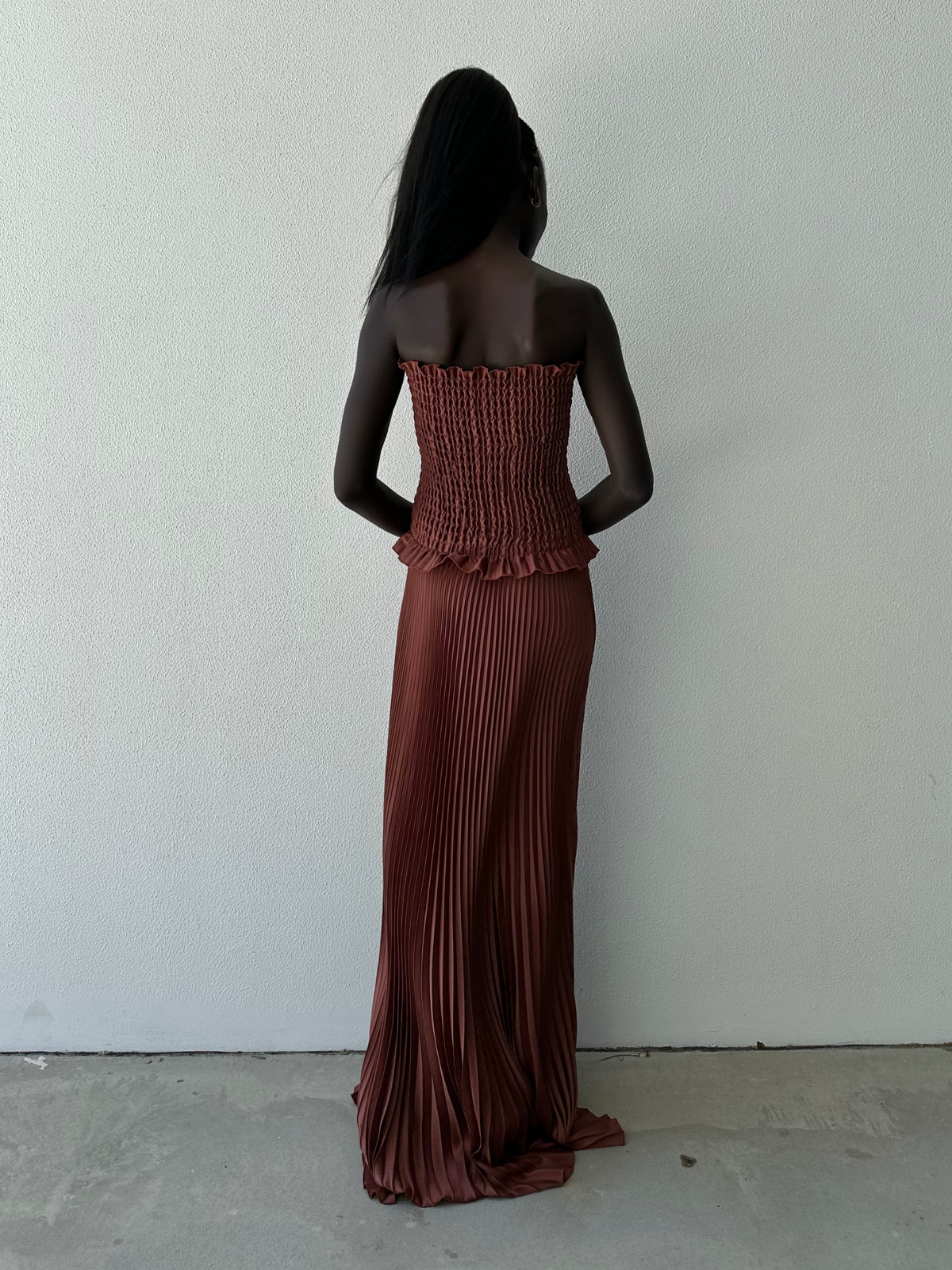Maya Gown - Rust