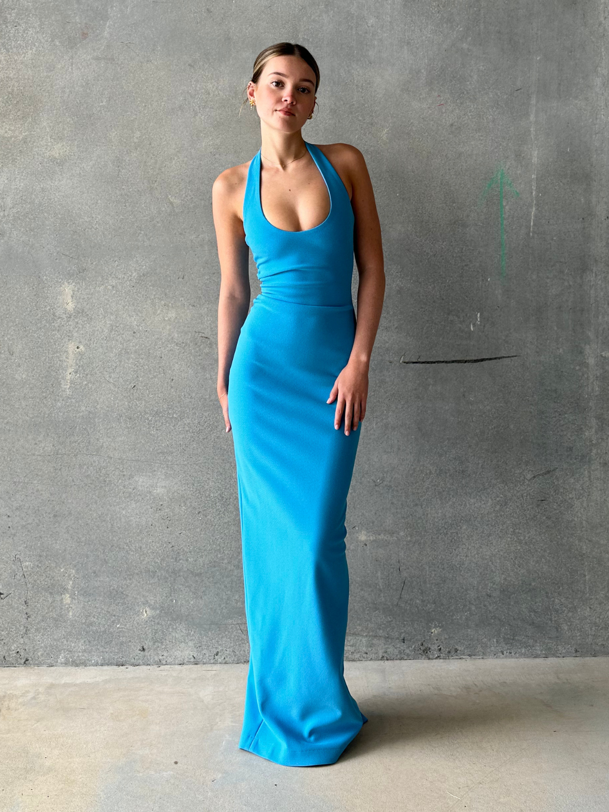 Natalia Dress - Blue