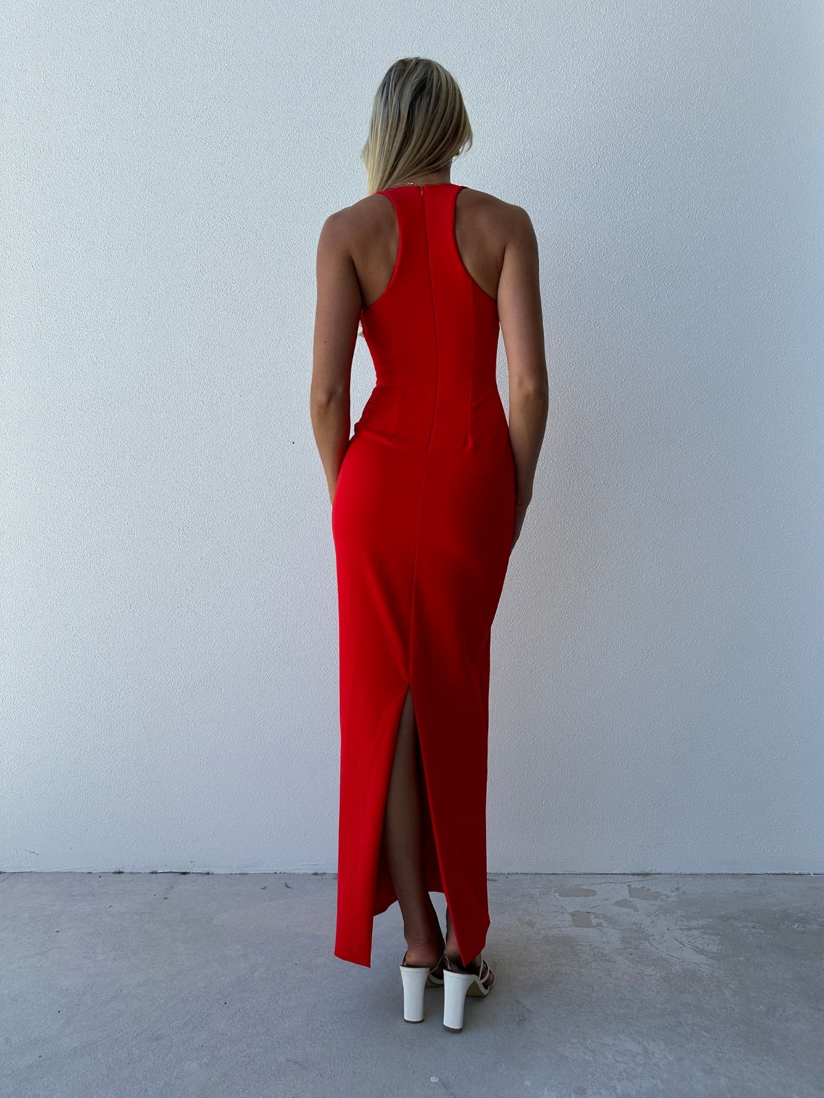 Effie Kats | Eiza Gown - Red | Loan That Label