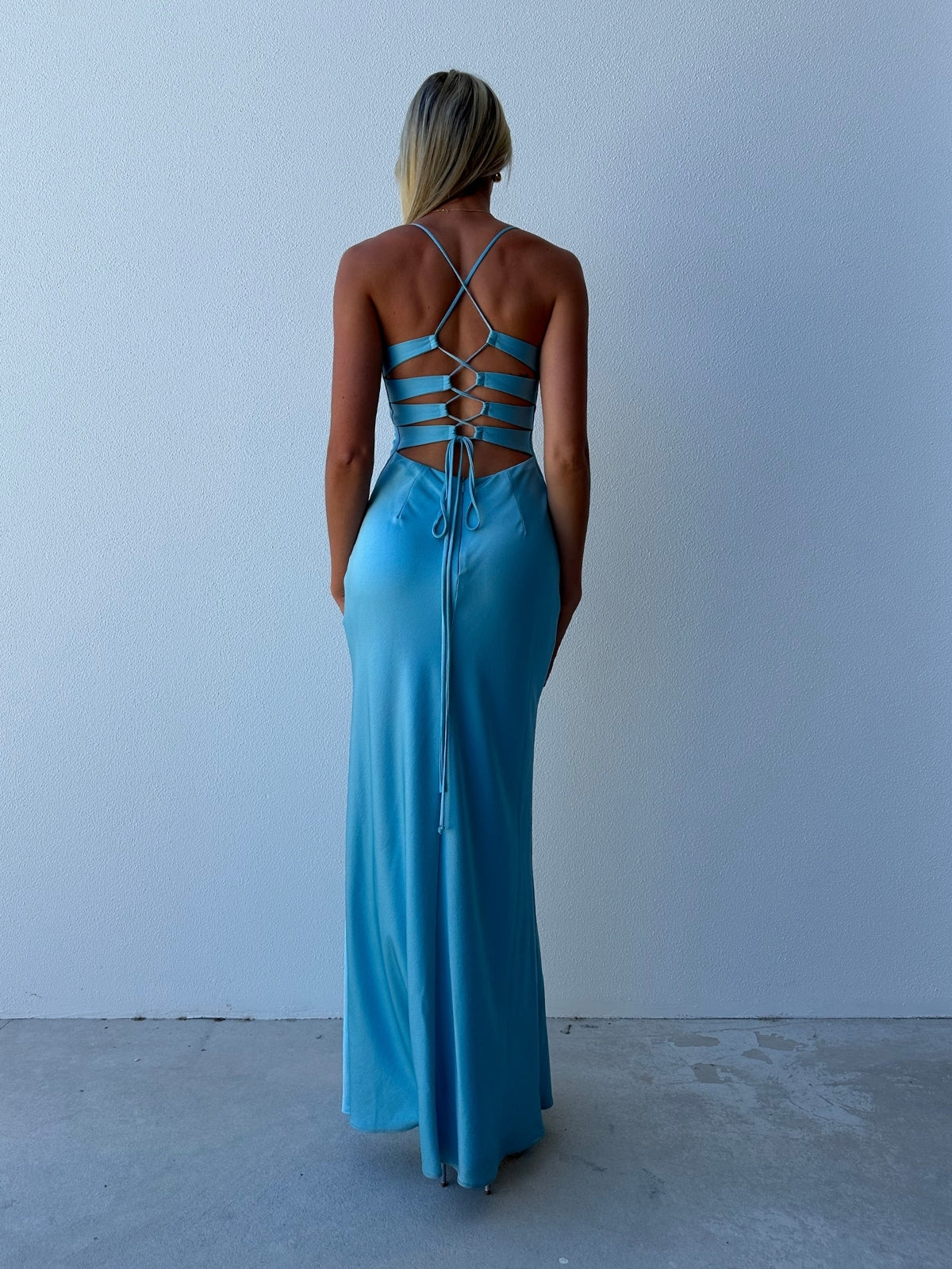 Shine Dress - Blue