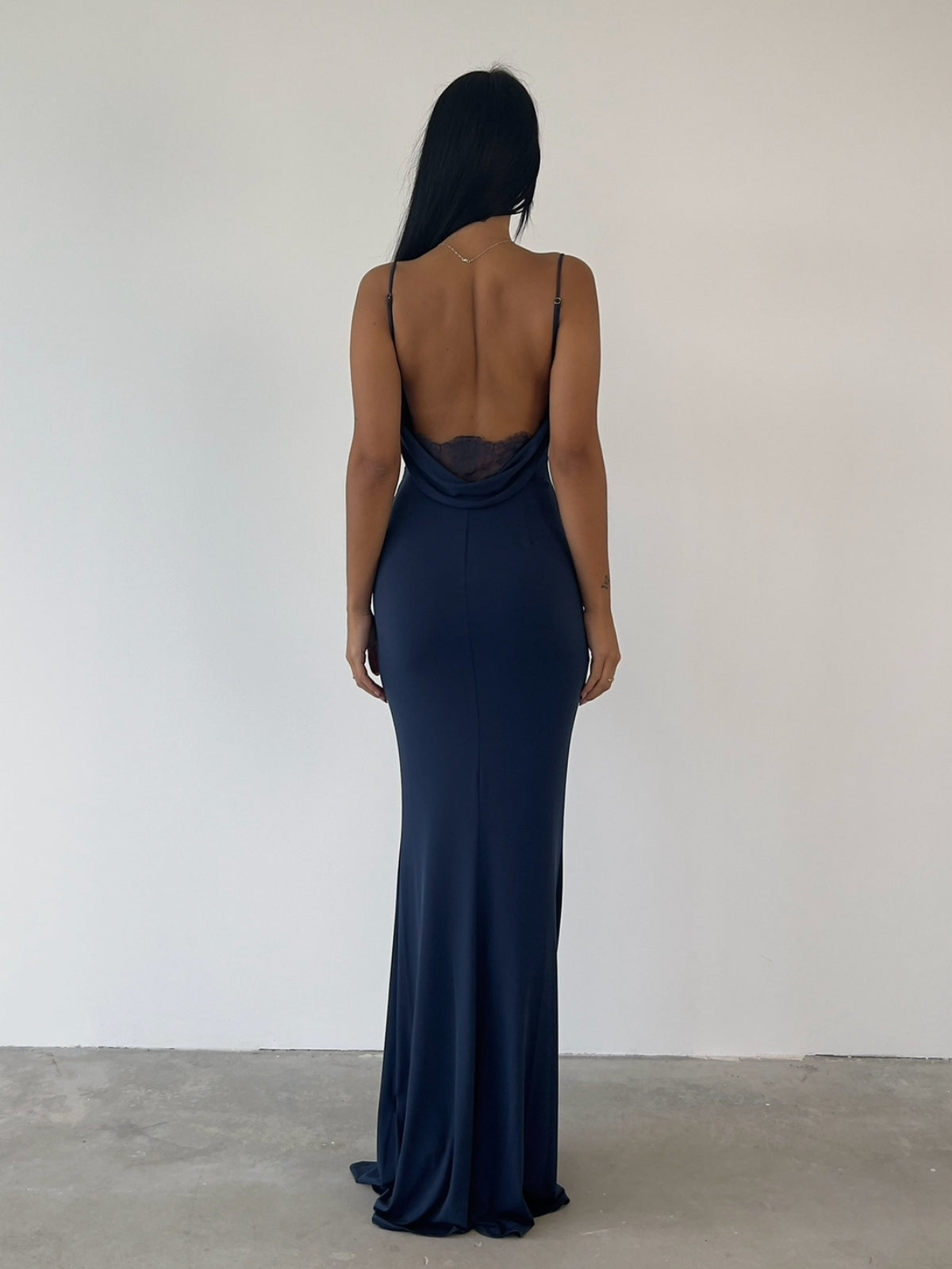 Surreal Gown - Navy