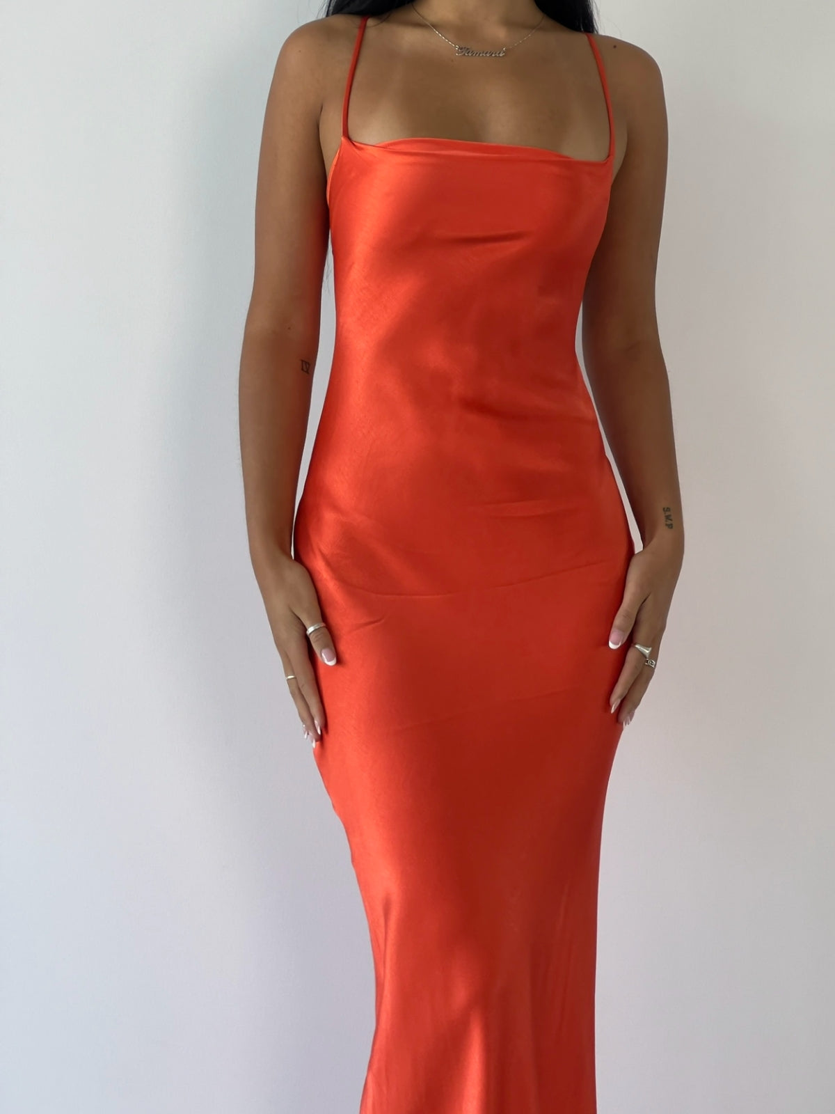 Bec + Bridge | Lorelai Dress - Orange  | Loan That Label