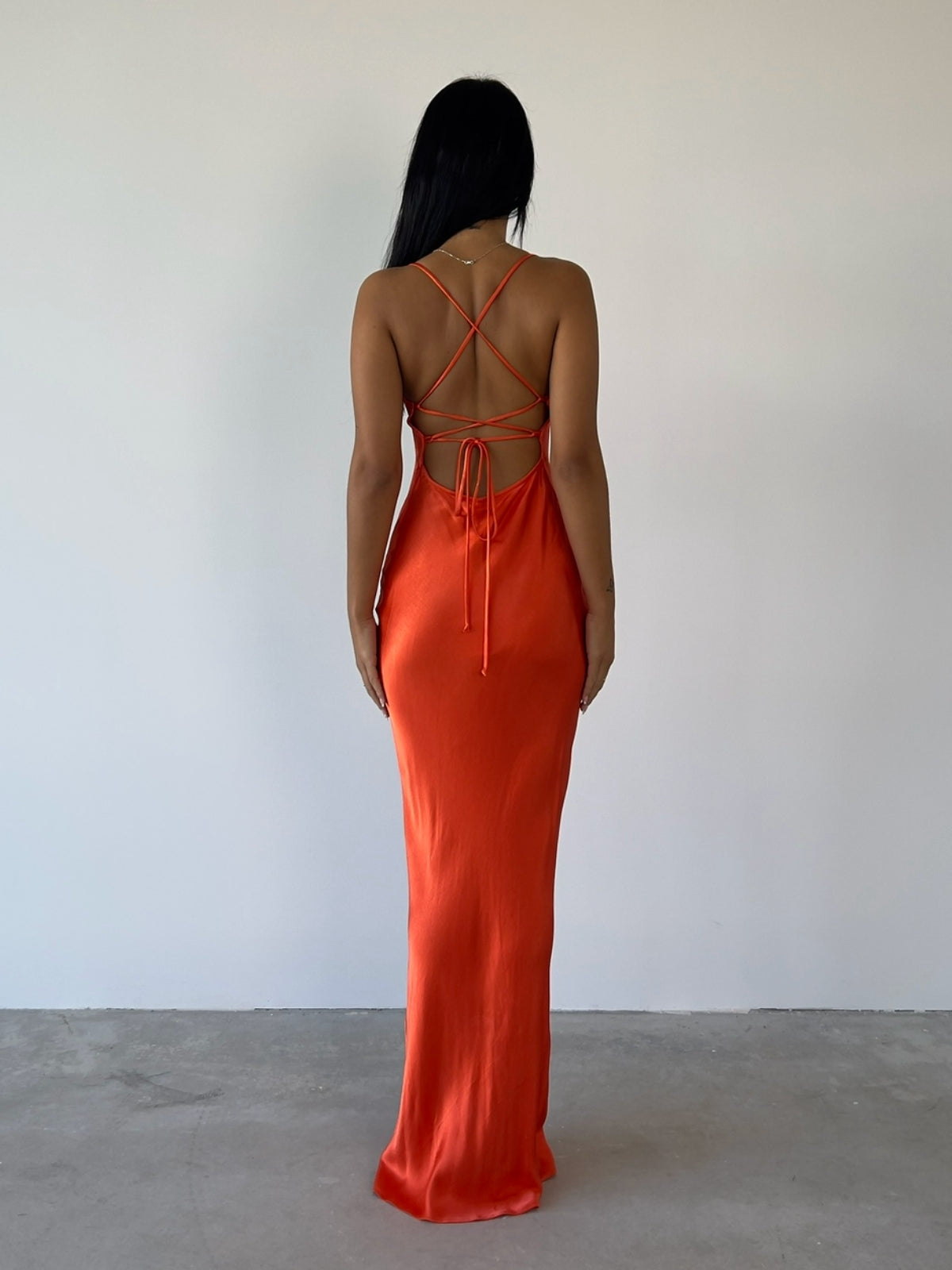 Bec + Bridge | Lorelai Dress - Orange | Loan That Label