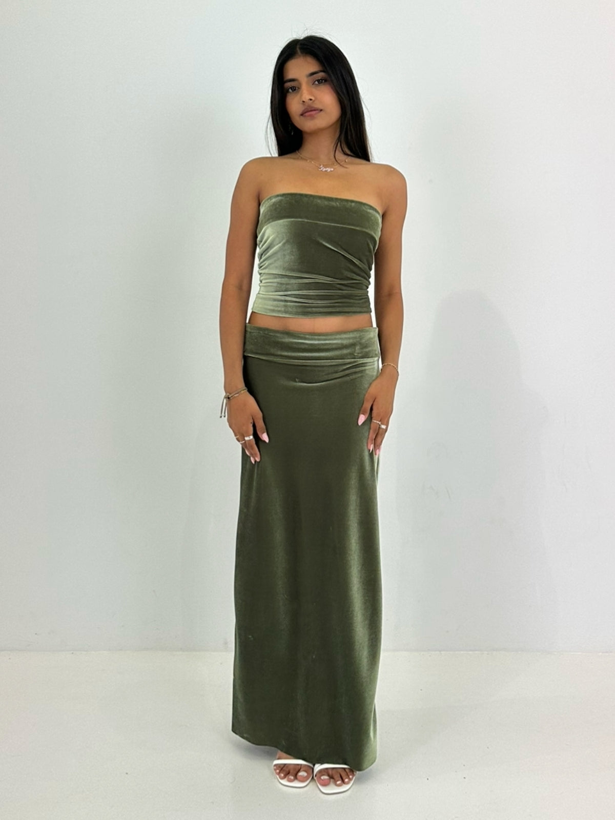 7th & York | Camryn Set - Olive | Loan That Label