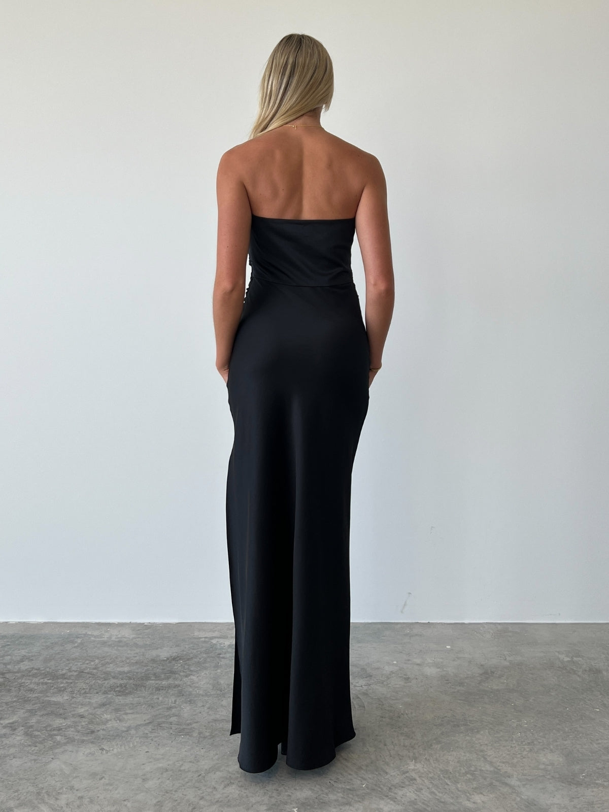 Bec + Bridge | Eternity Strapless Dress - Black | Loan That Label